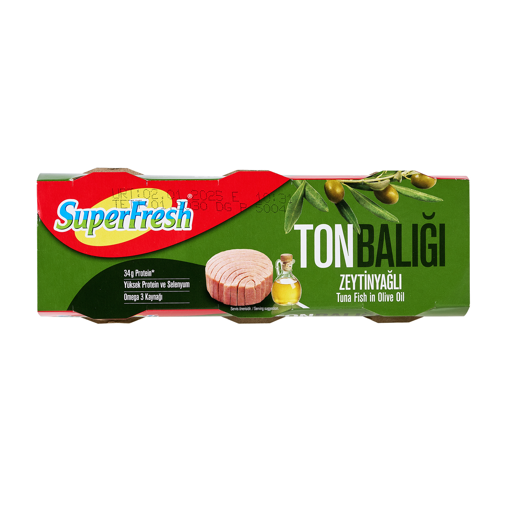 Superfresh Zeytinyağlı Ton Balığı 3X75 G