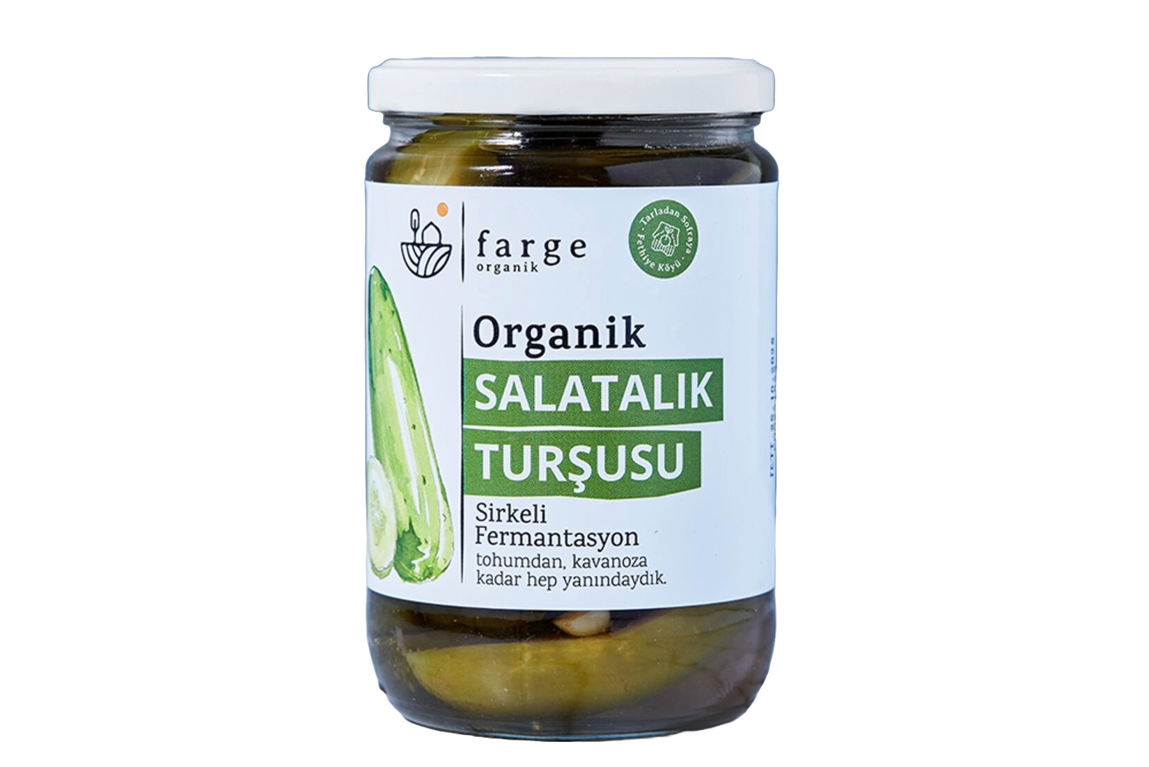 Farge Organik Salatalık Turşusu 600 G