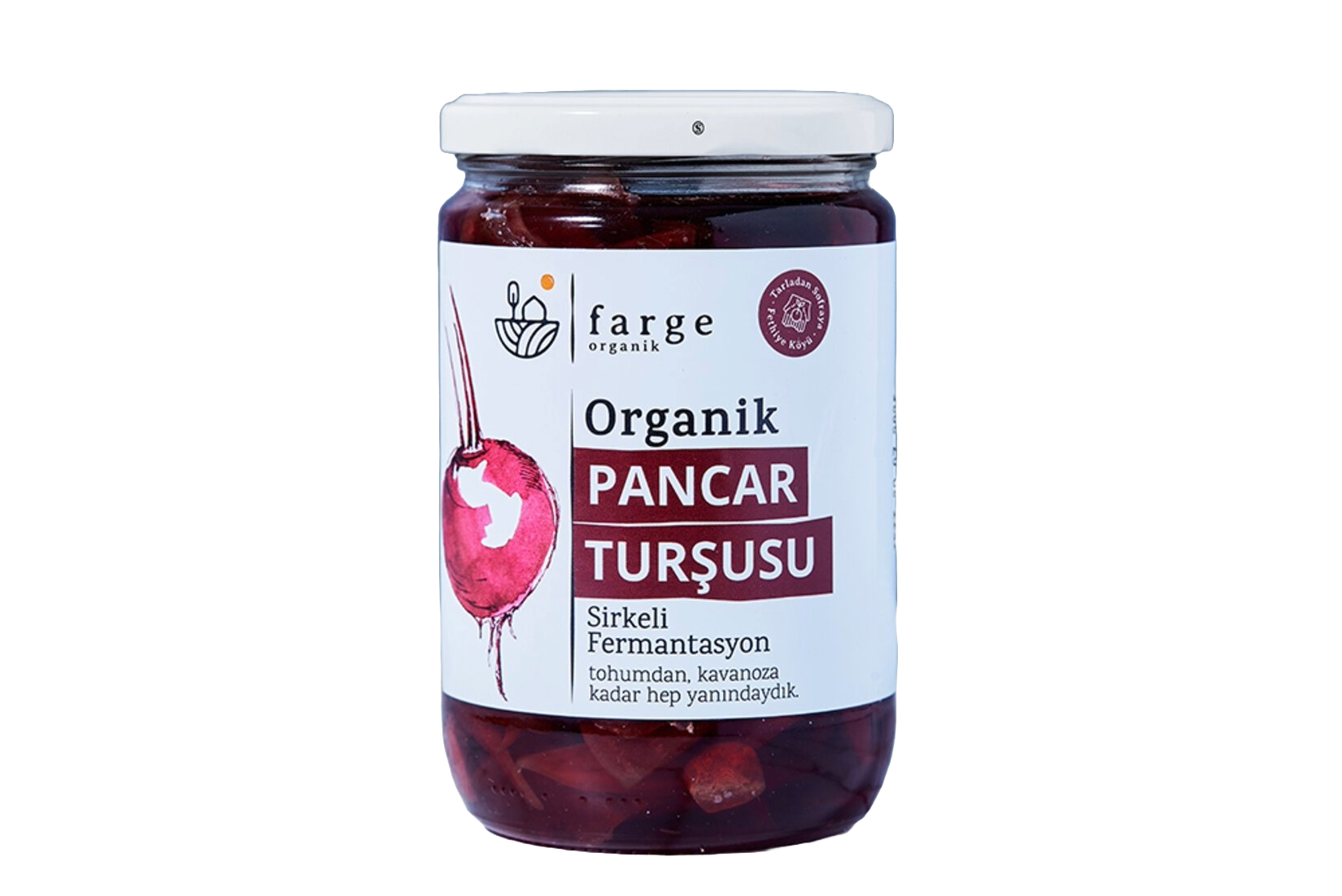 Farge Organik Kırmızı Pancar Turşusu 600 G
