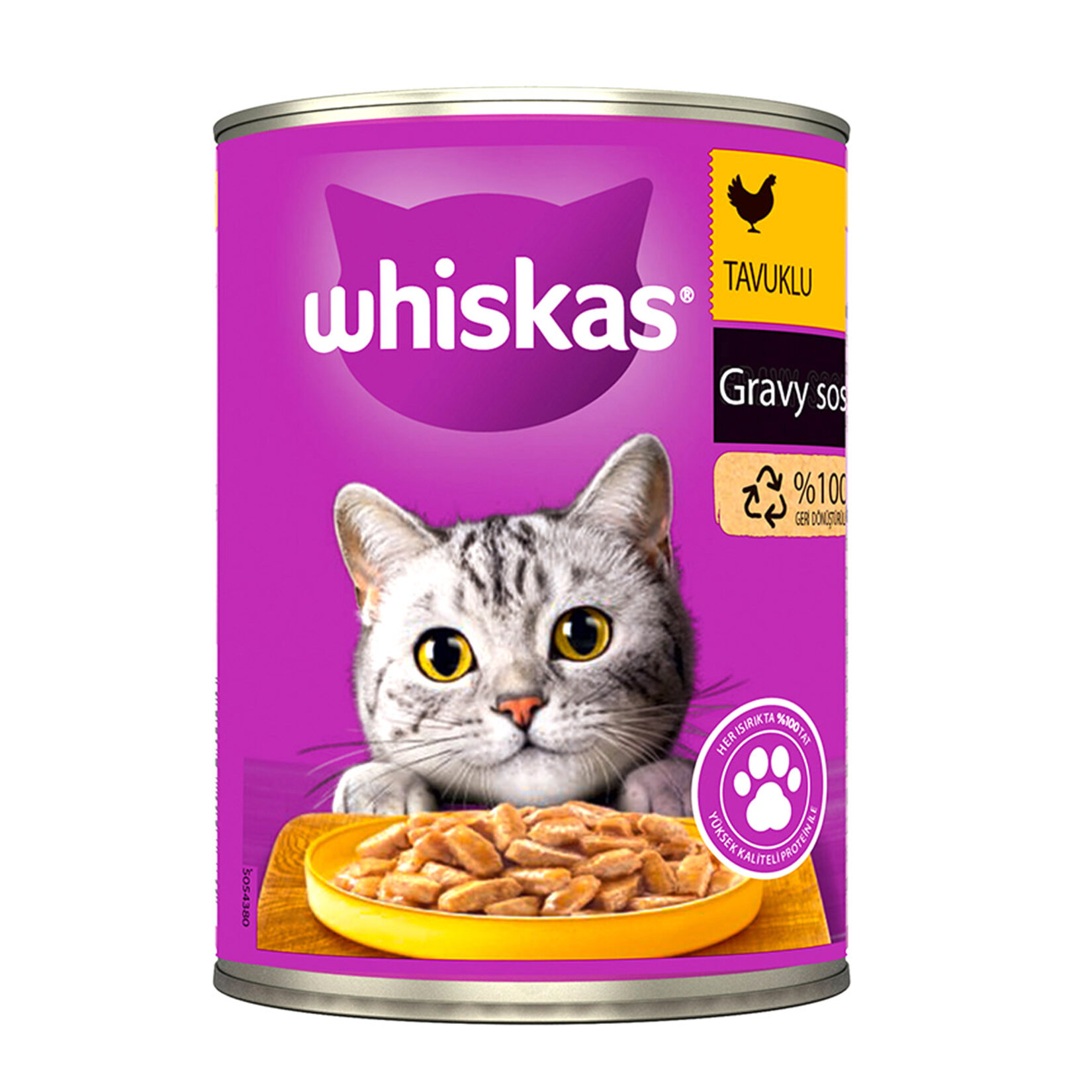 Whiskas Tavuklu Konserve Kedi Maması 400 G