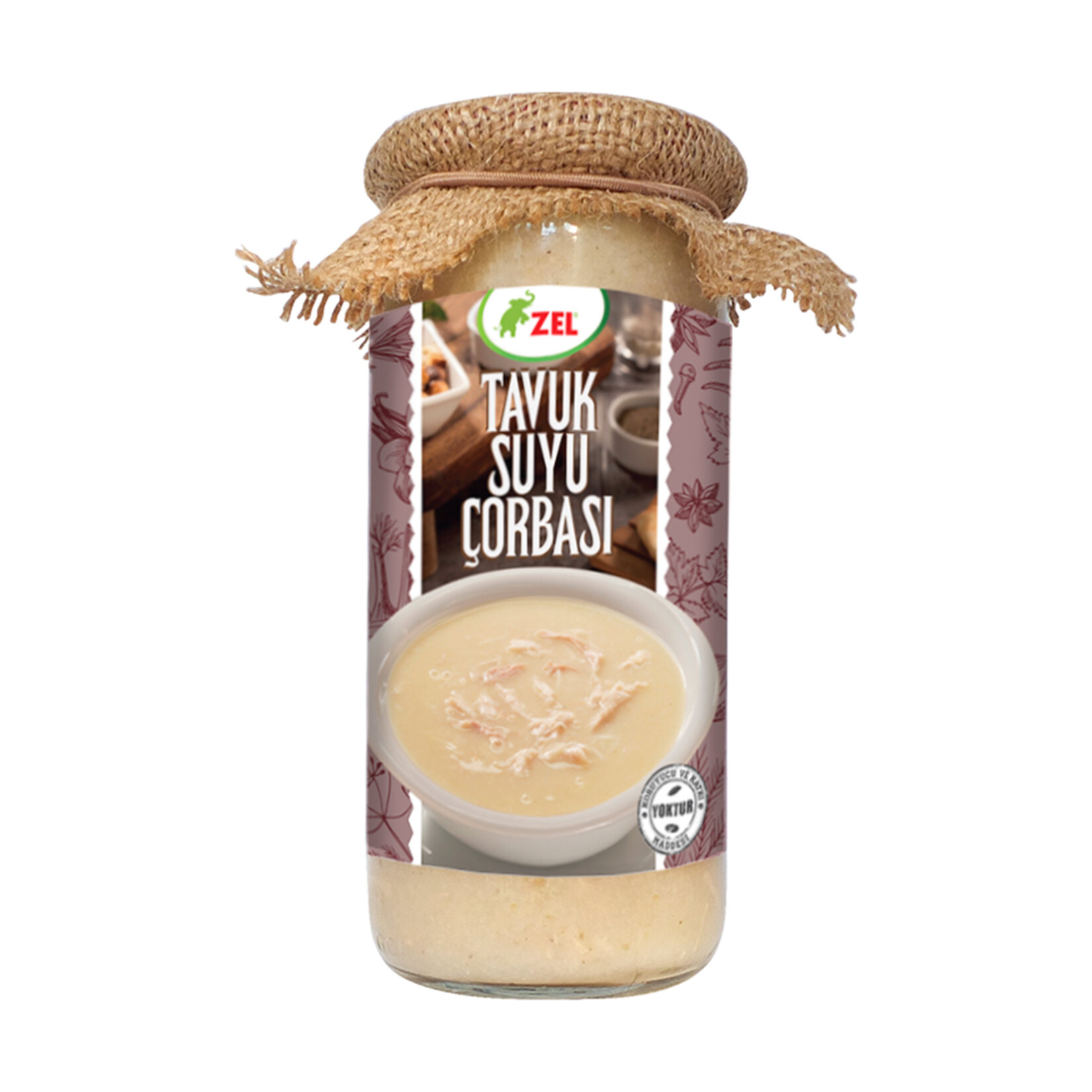 Zel Tavuk Suyu Çorbası 480 Ml