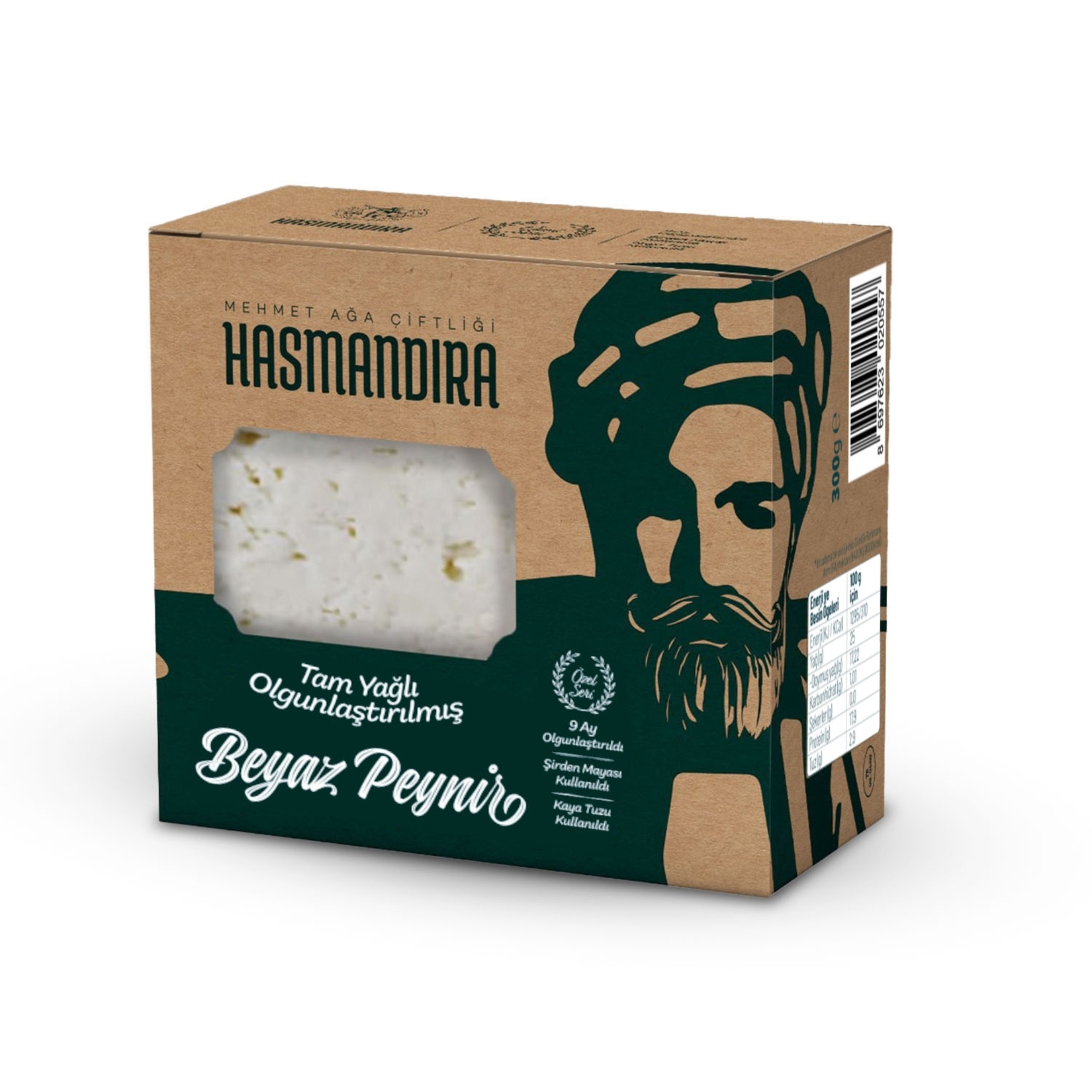 Hasmandıra Klasik İnek Peyniri 300 G