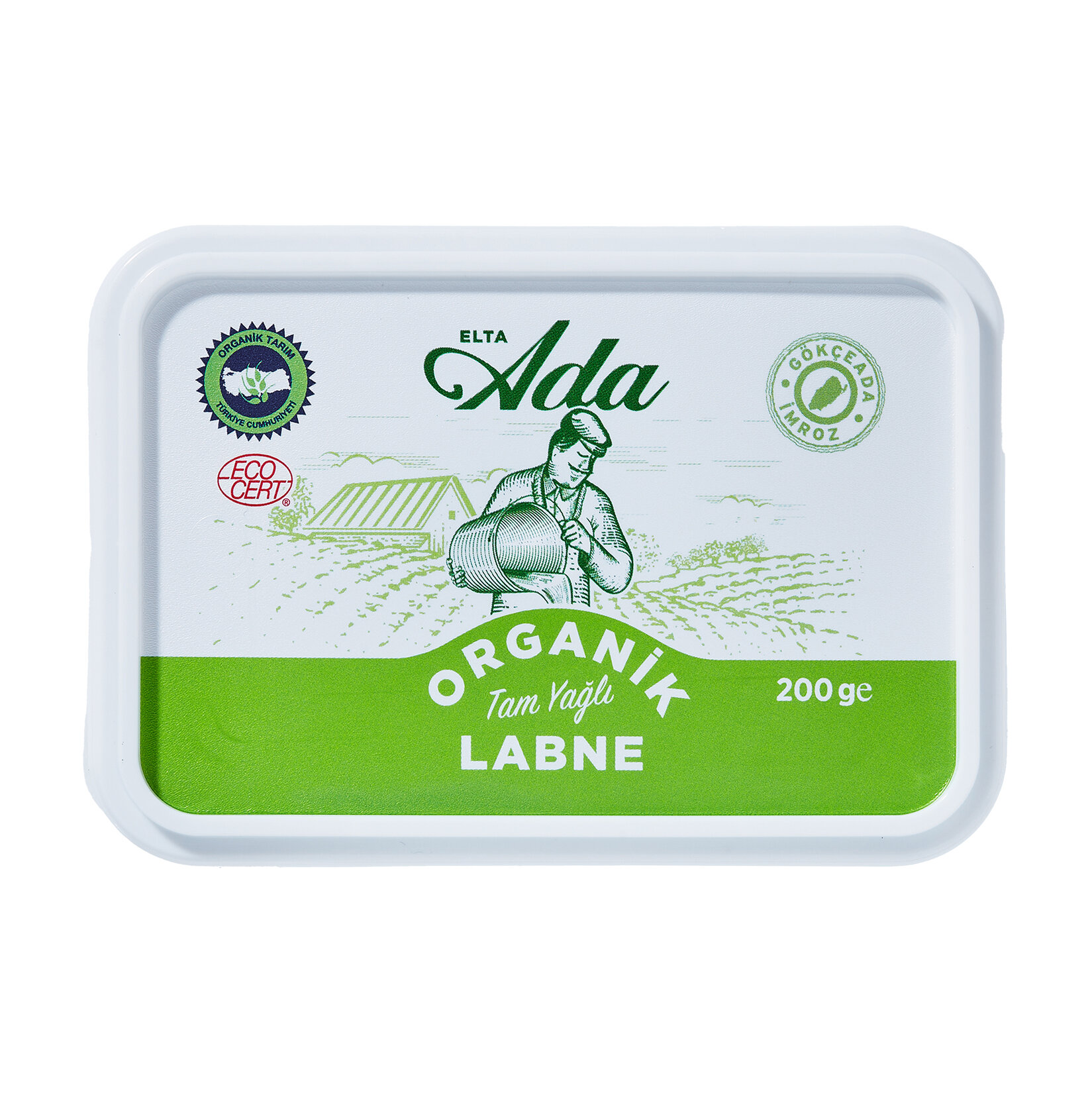 Elta Ada Organik Tam Yağlı Labne 200 G