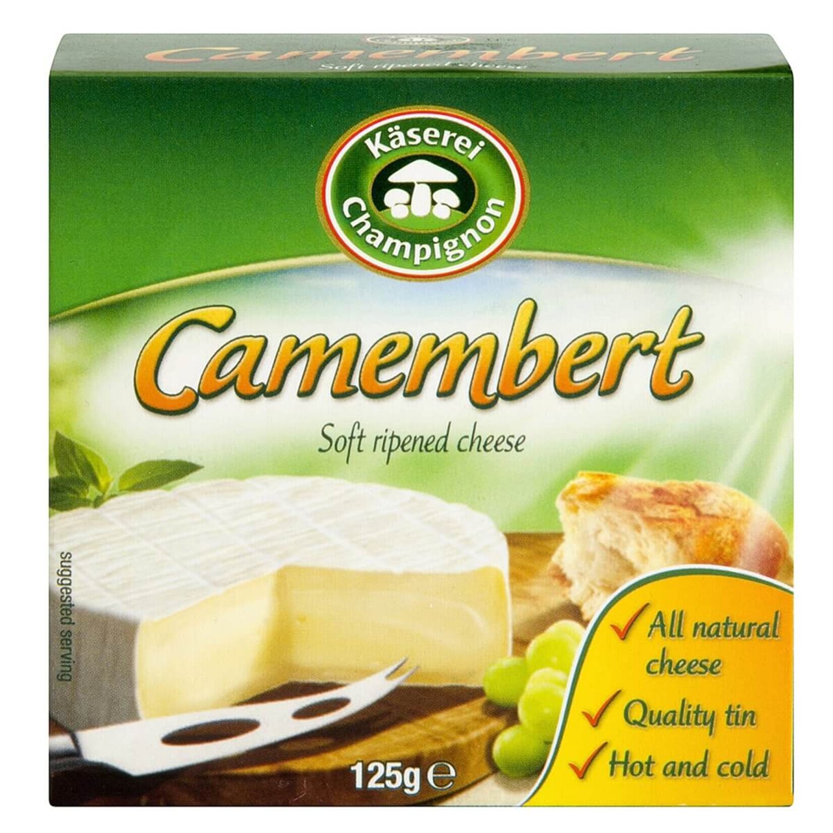 Kaserei Champignon Camembert 125 G