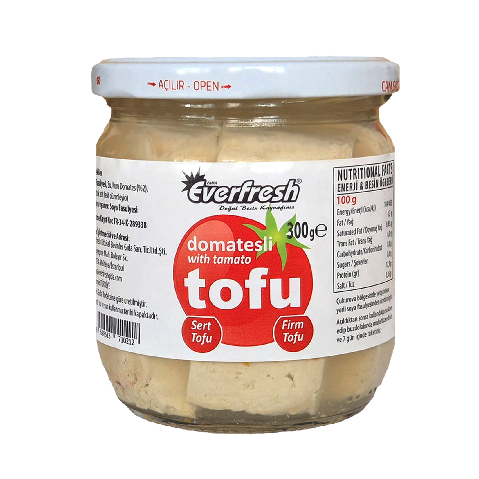 Everfresh Domatesli Tofu 300 G