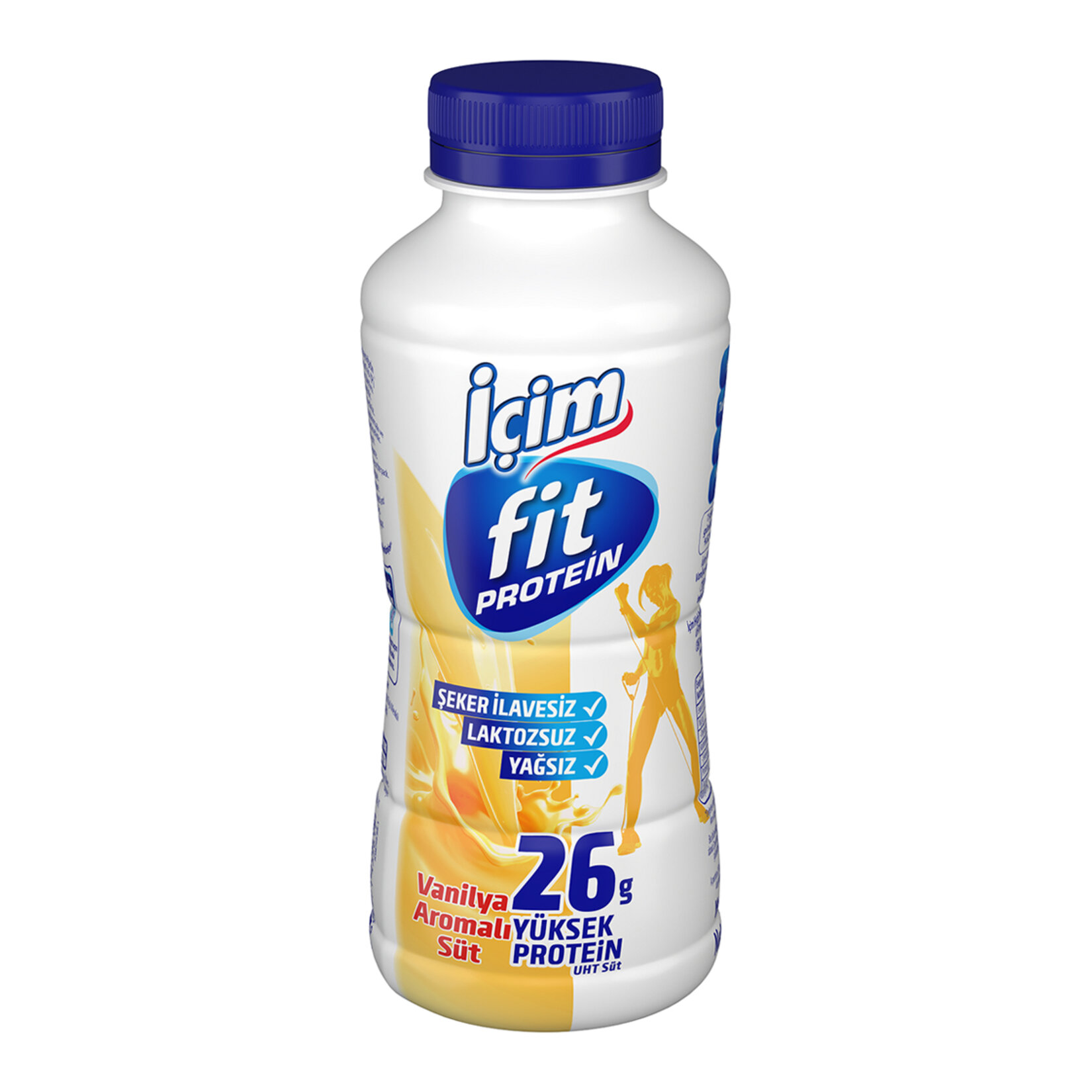 İçim Fit Protein Vanilyalı Laktozsuz Süt 400 Ml
