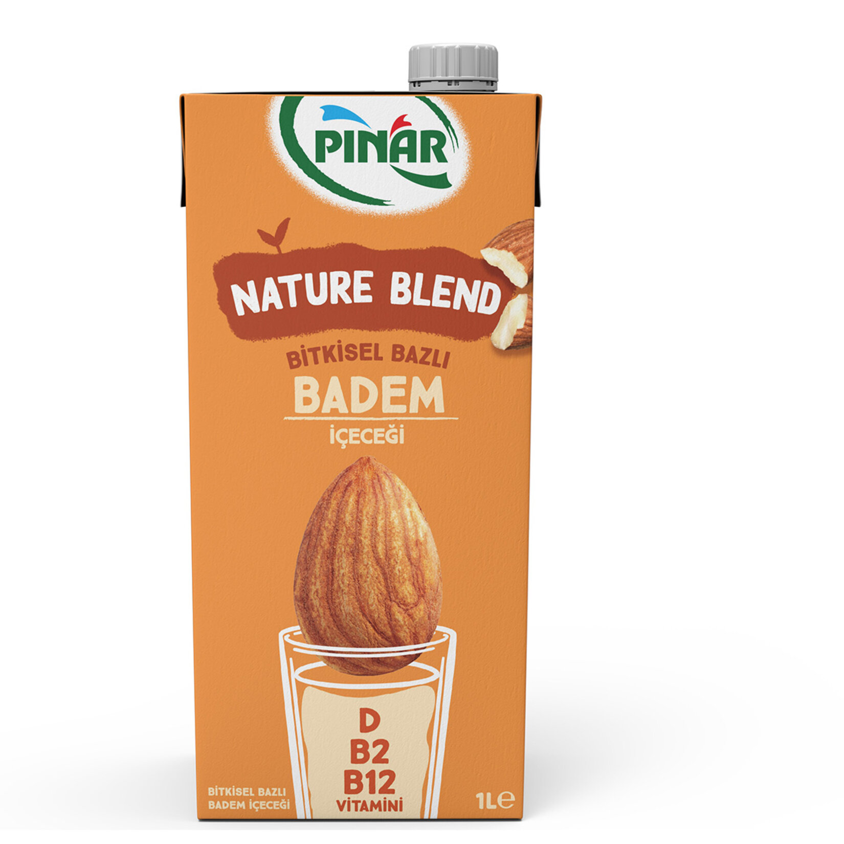 Pınar Bitkisel Bazlı Badem İçeceği 1 L