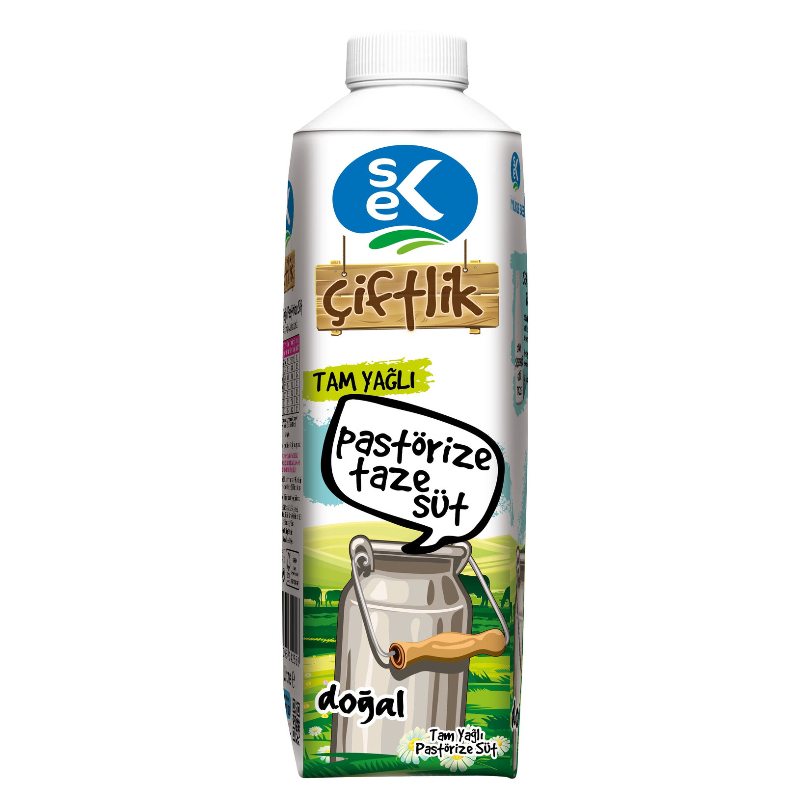 Sek Çiftlik Günlük Süt 1 L