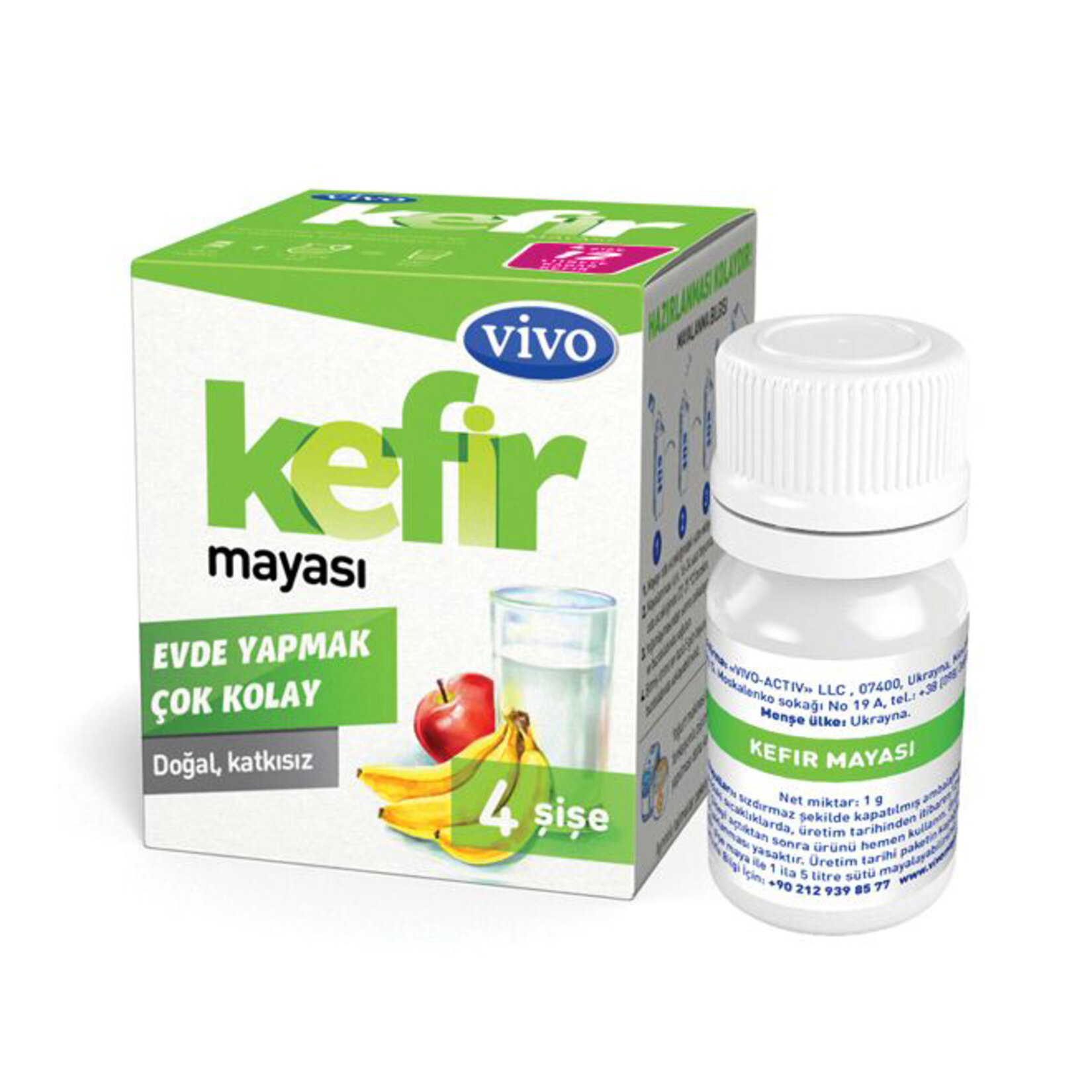 Vıvo Kefir Mayası 4*1G