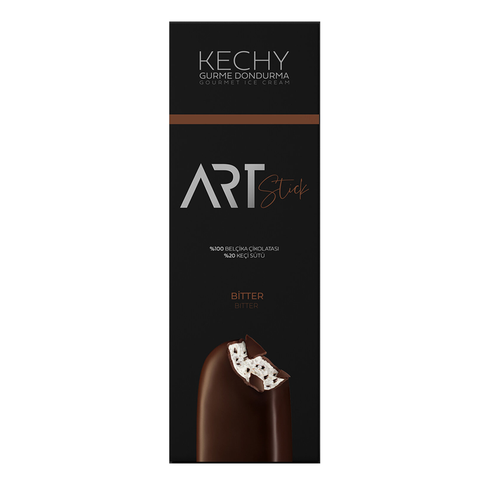 Kechy Gurme Dondurma Bitter Art Stick 100Ml