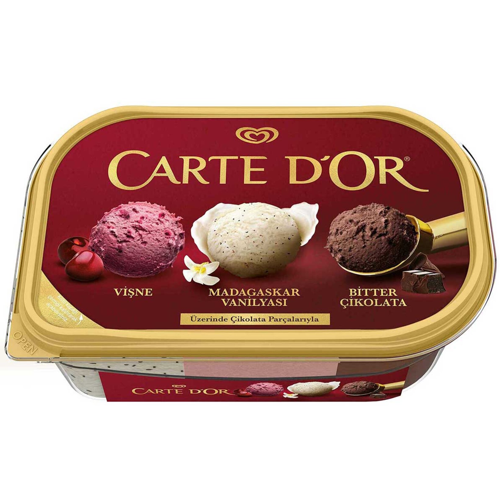 Carte d'Or Classic Vişne Bitter Çikolata Vanilya 850 Ml