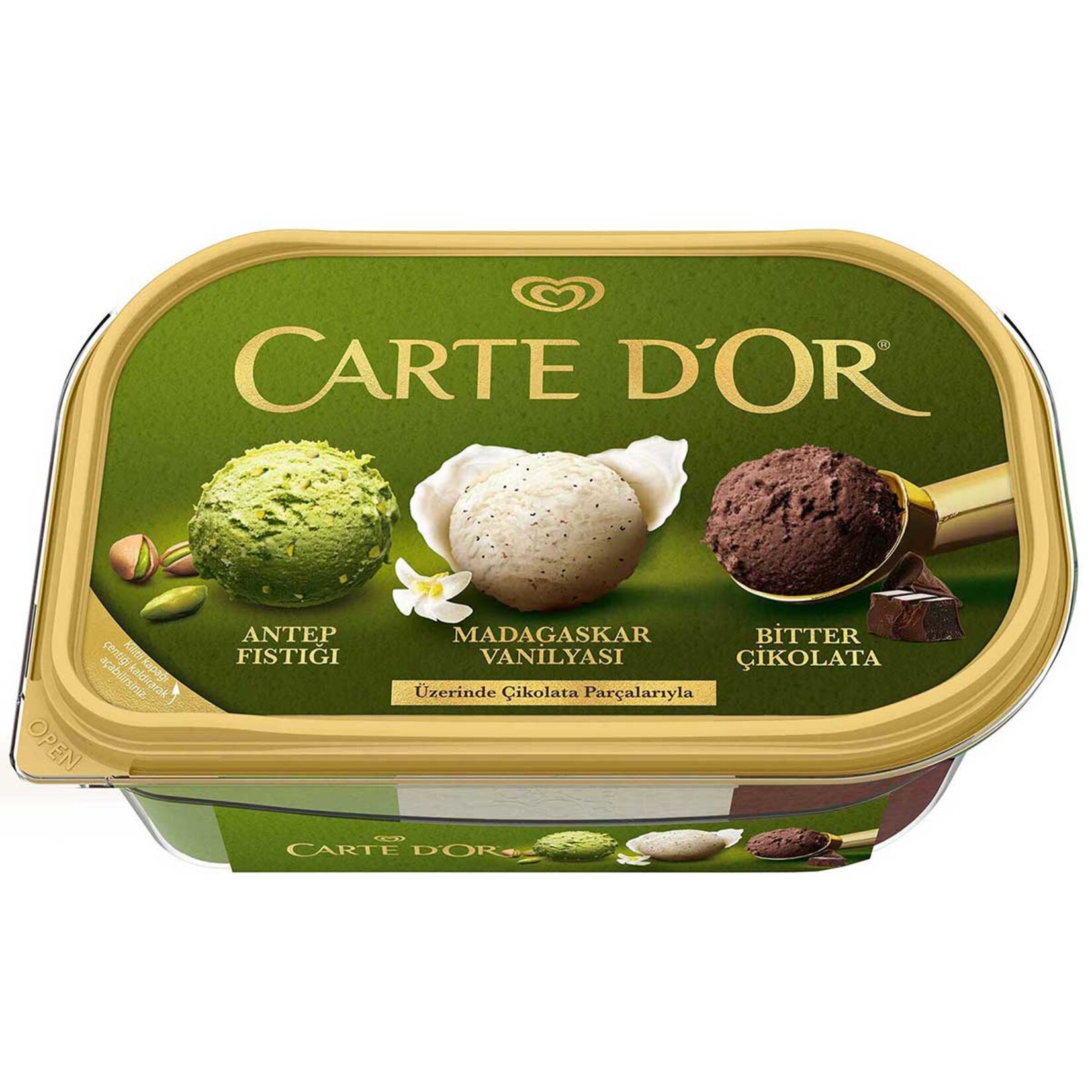 Carte d'Or Classic Antep Fıstığı Bitter Çikolata Vanilya 850 ml