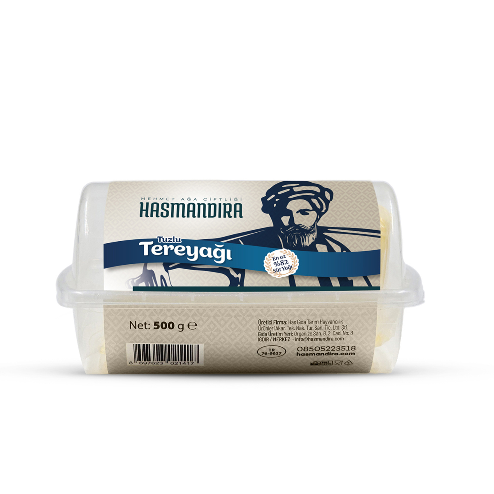 Hasmandıra Geleneksel Tereyağı 500 G