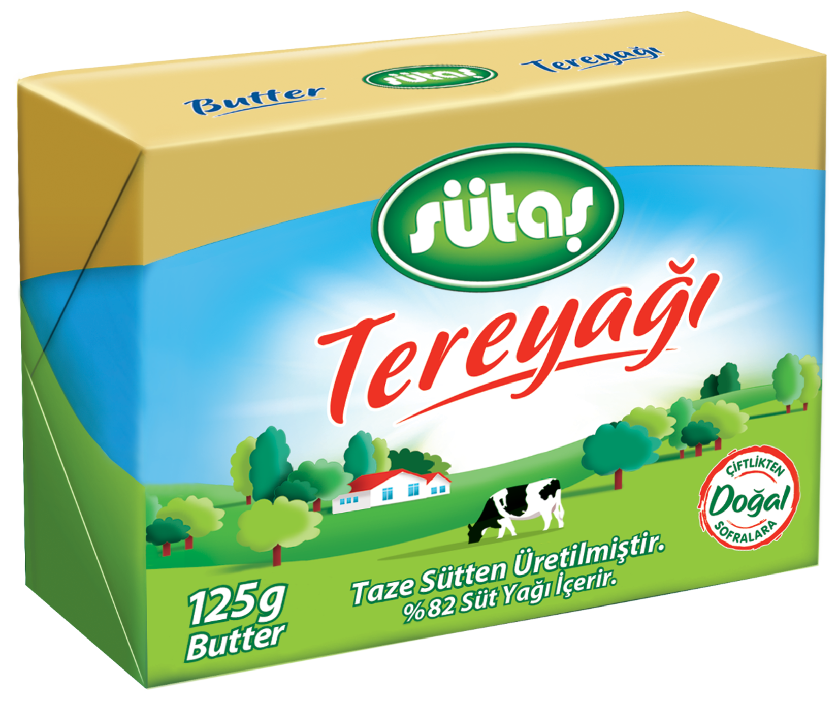 Sütaş Tereyağı 125 G