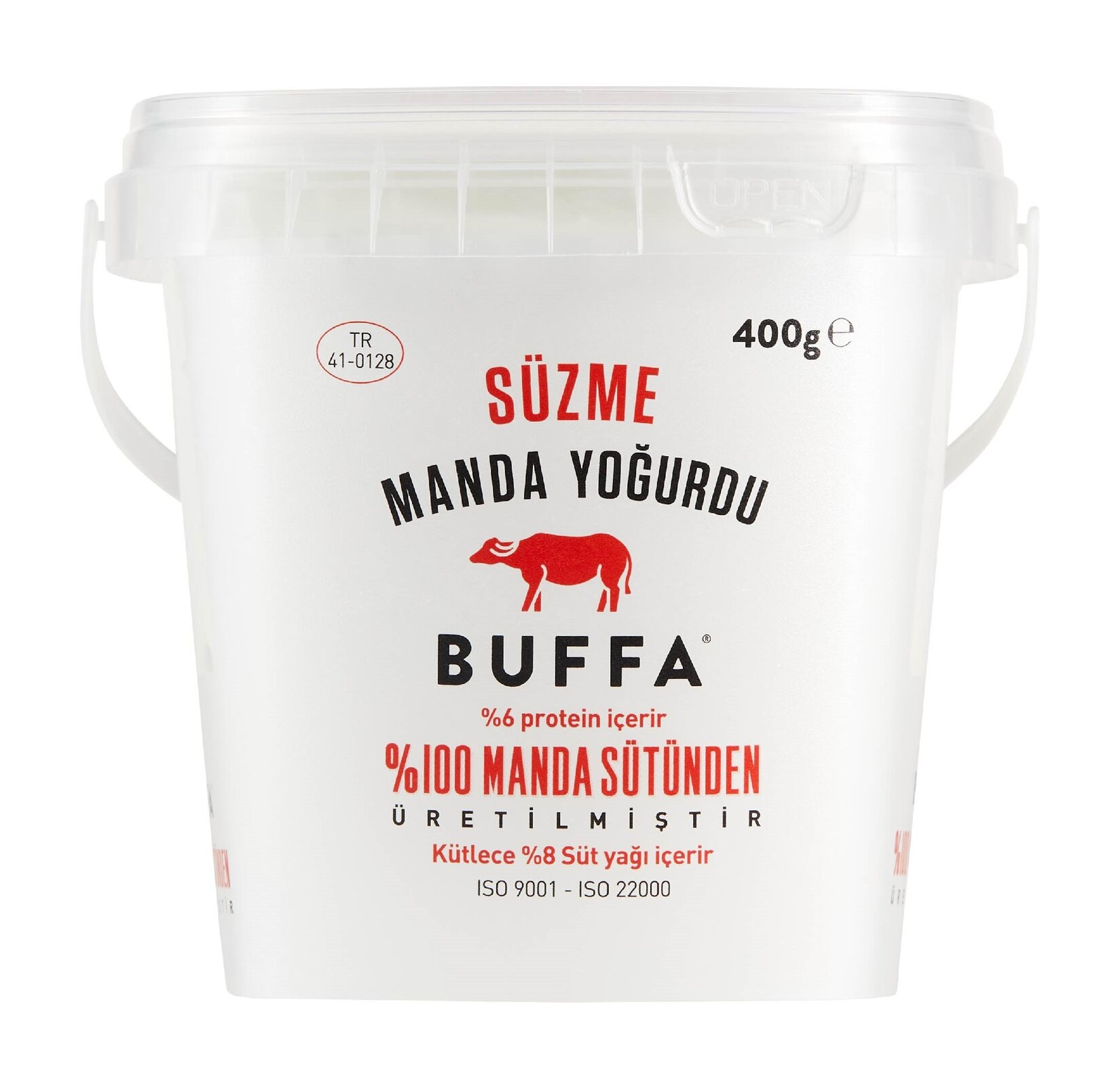 Buffa Tam Yağlı Süzme Manda Yoğurdu 400 G
