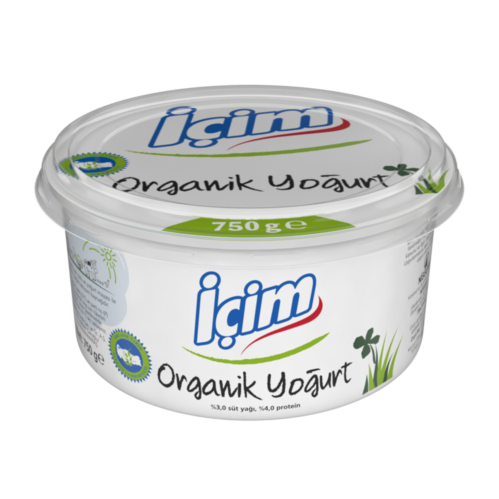 İçim Organik Yoğurt 750 g