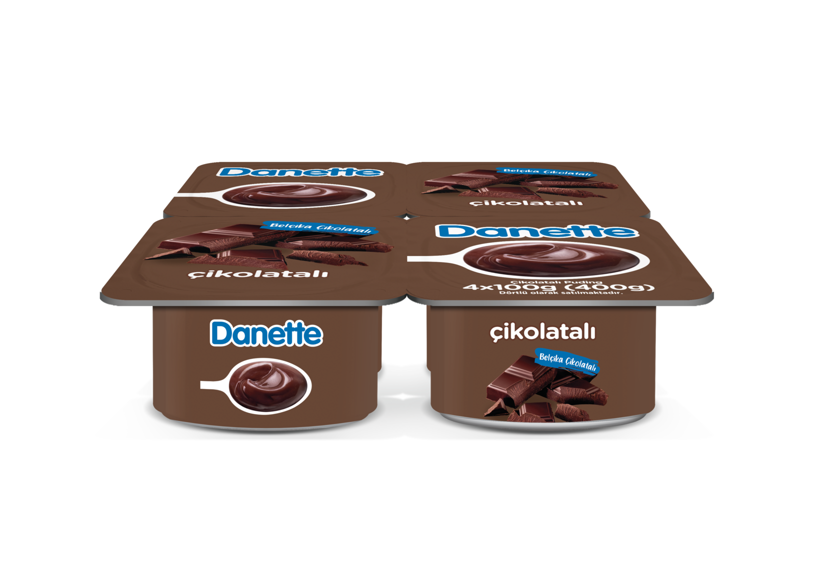 Danette Çikolatalı Puding 4X100 G