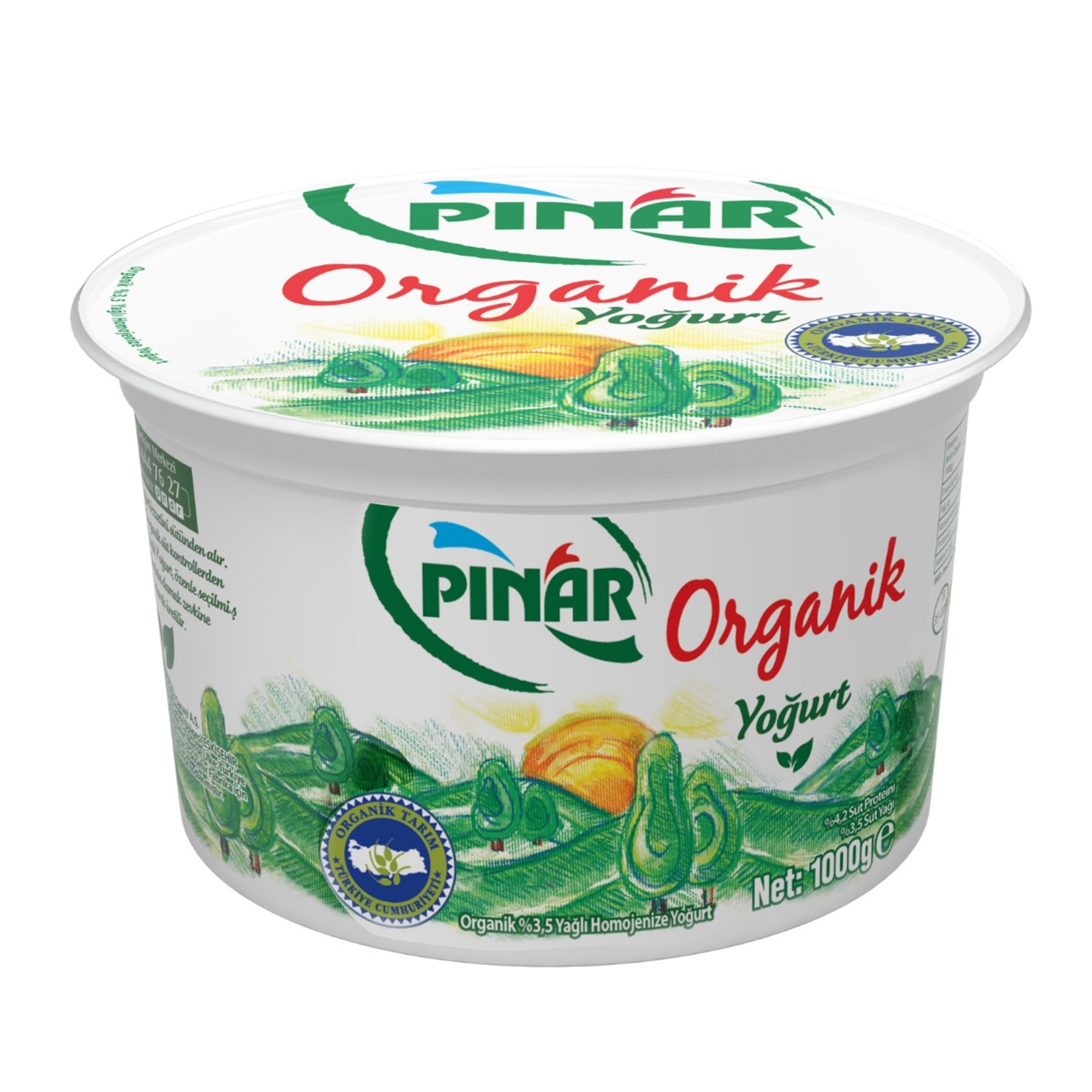 Pınar Organik Yoğurt 1000 G