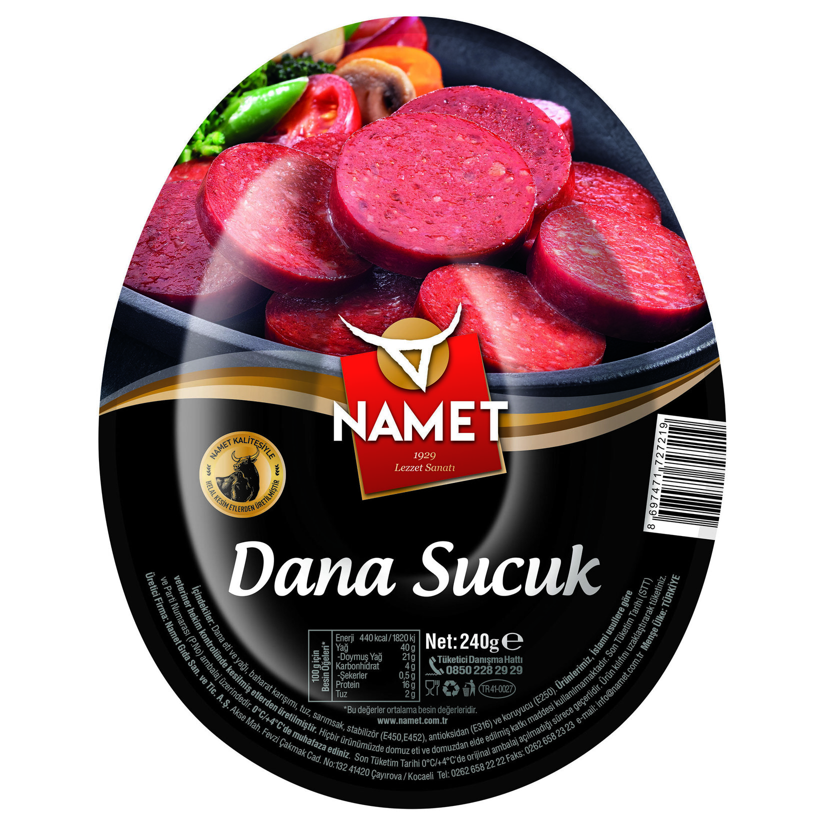 Namet Kangal Sucuk 240 G