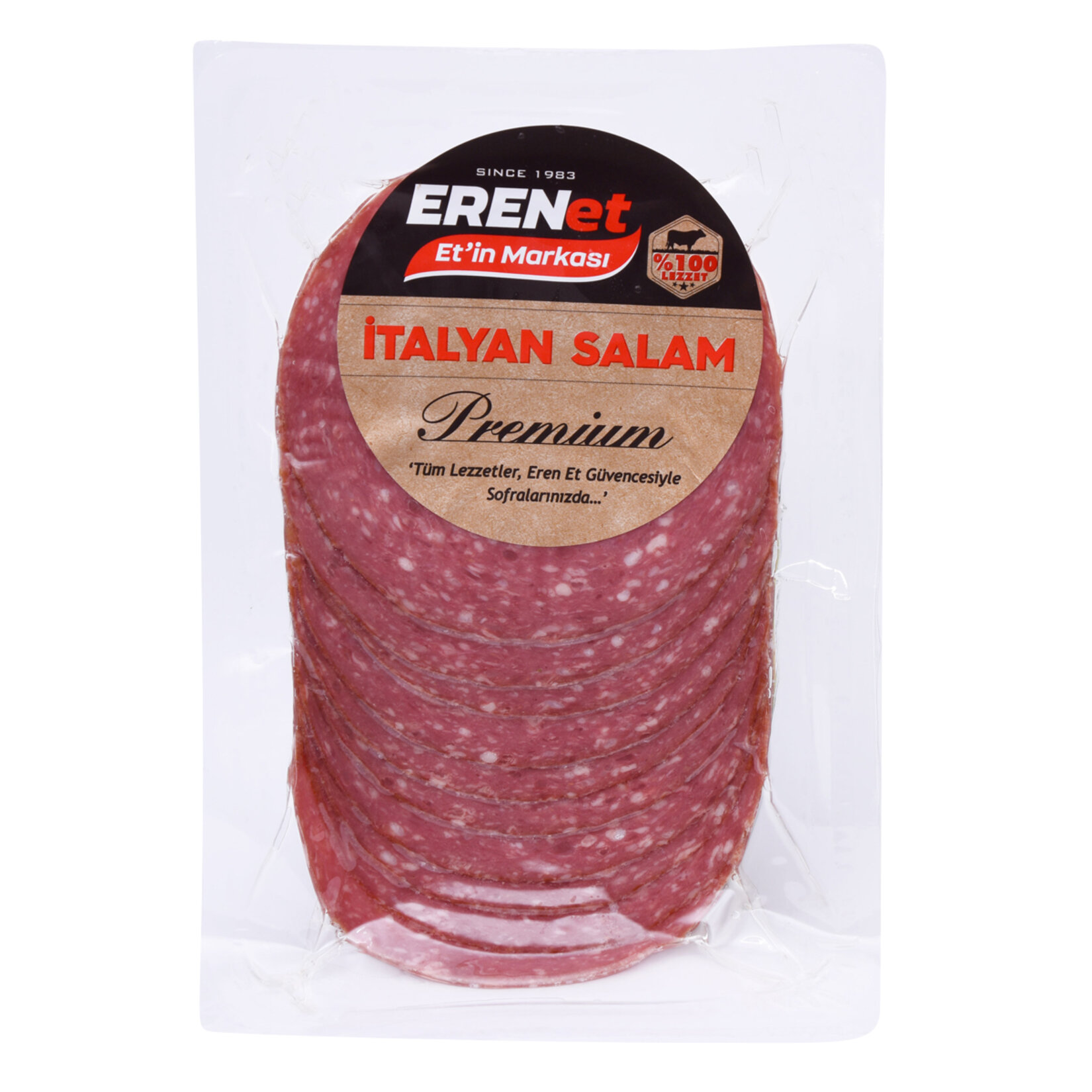Eren Et Dana İtalyan Salam Fermente Dilimli 100 G