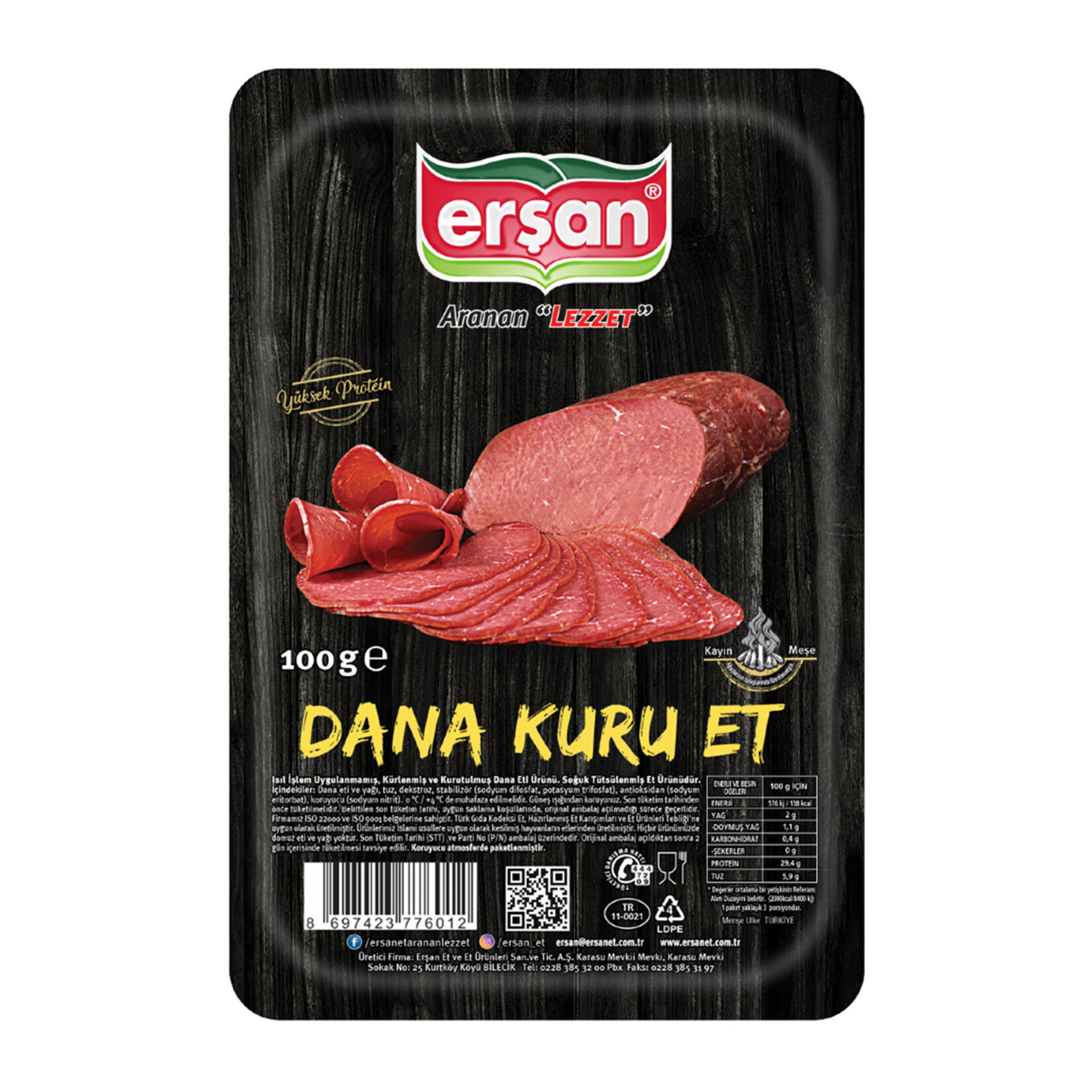 Erşan Kuru Et 100 G