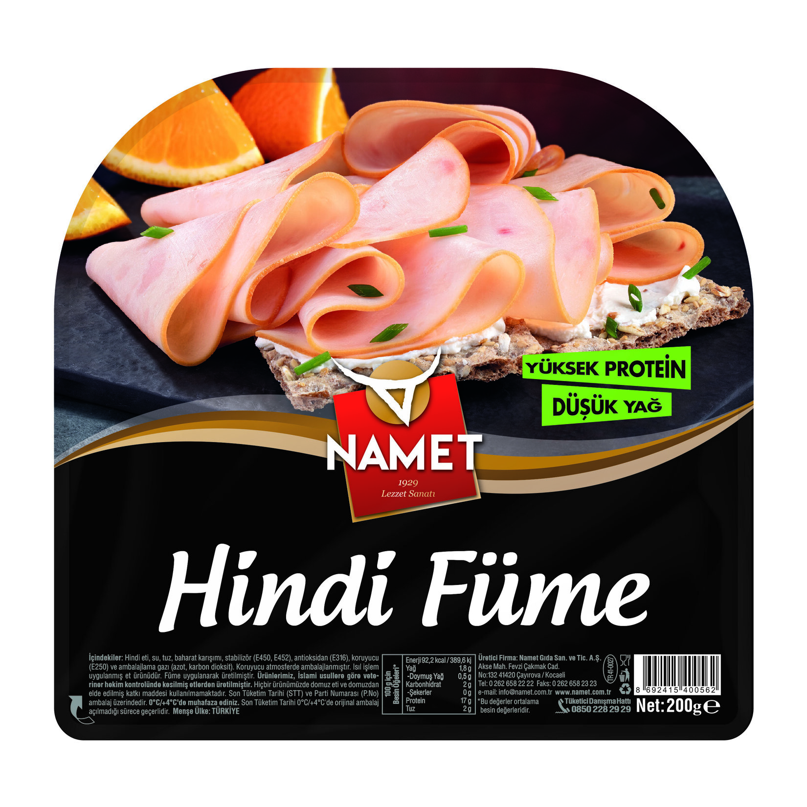Namet Hindi Füme 200 G