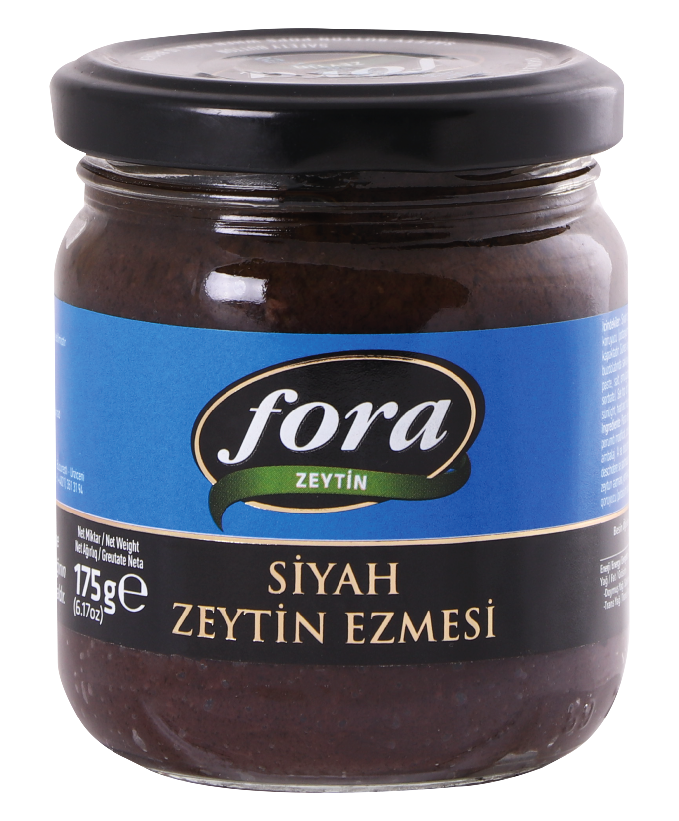 Fora Sade Siyah Zeytin Ezmesi 175 G