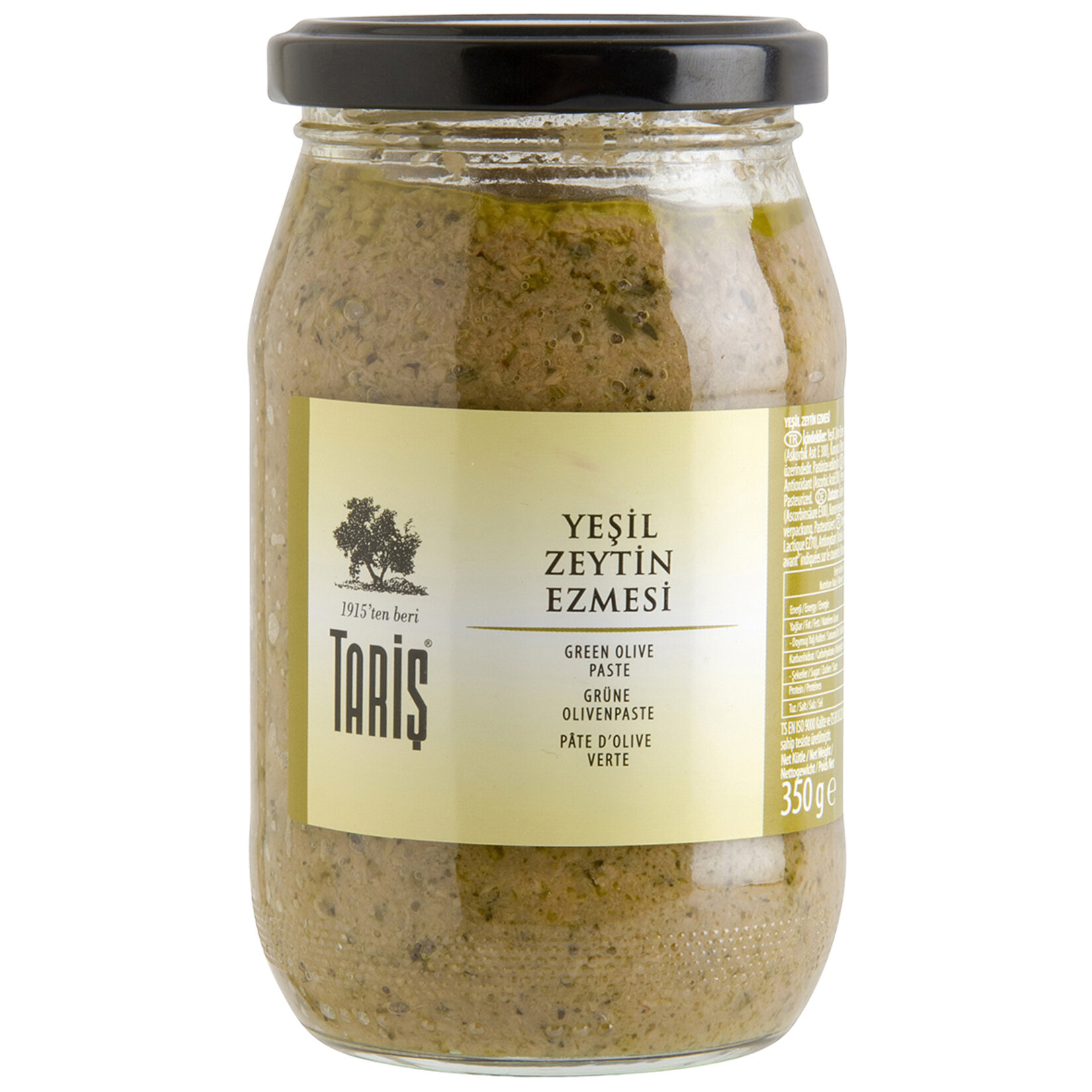 Tariş Yeşil Zeytin Ezmesi 350 G.