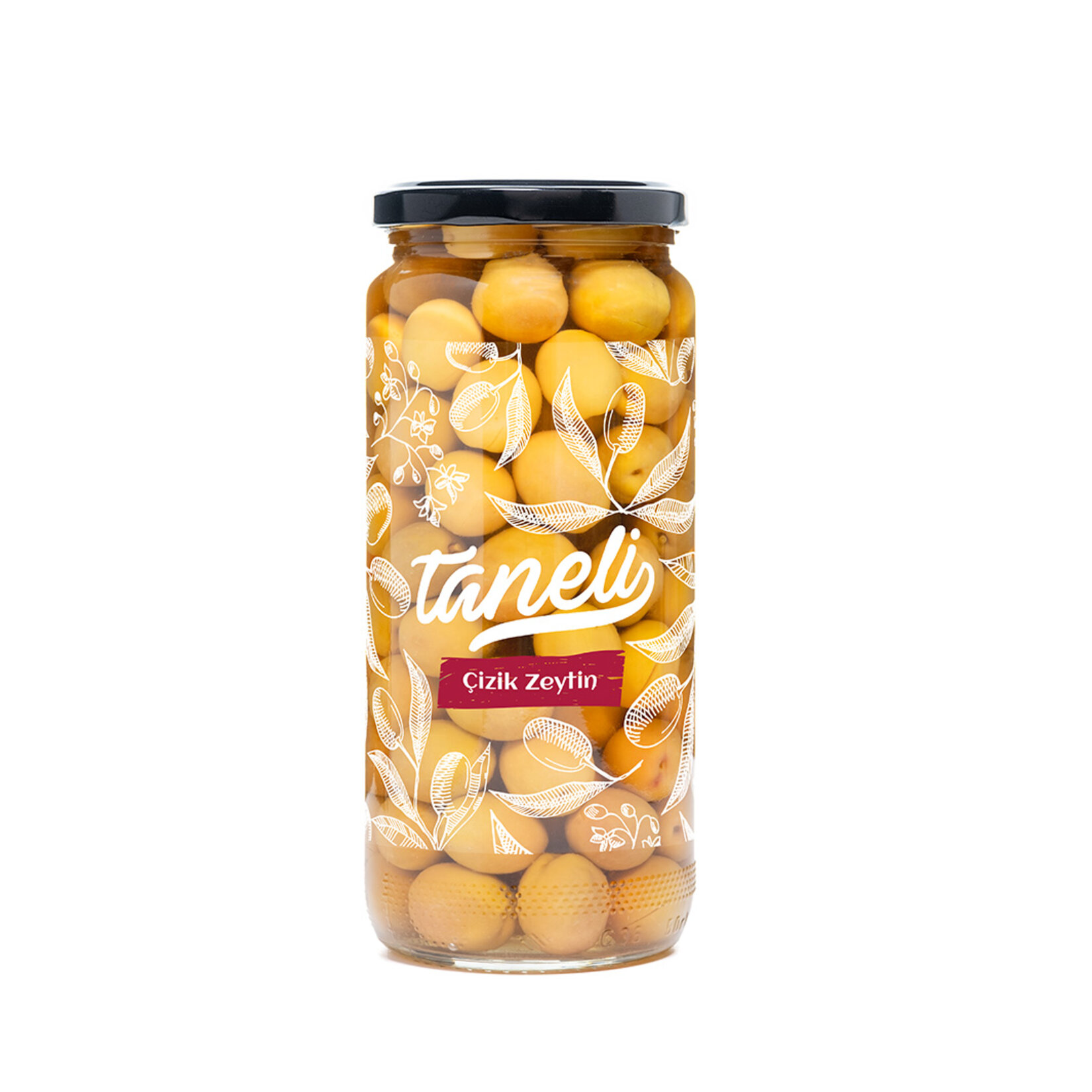 Taneli Çizik Yeşil Zeytin (261/320 Adet/kg) 300 G
