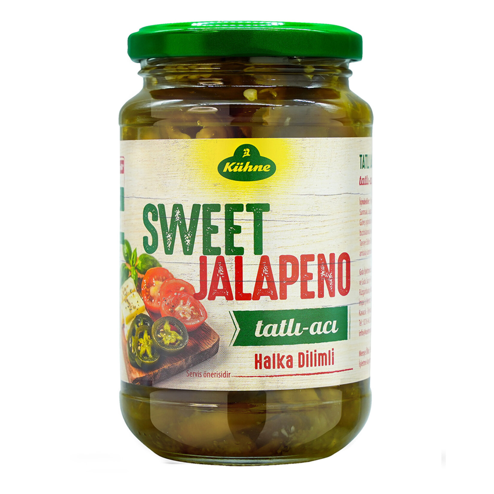 Kühne Tatlı Jalapeno Biber Turşusu 350 G