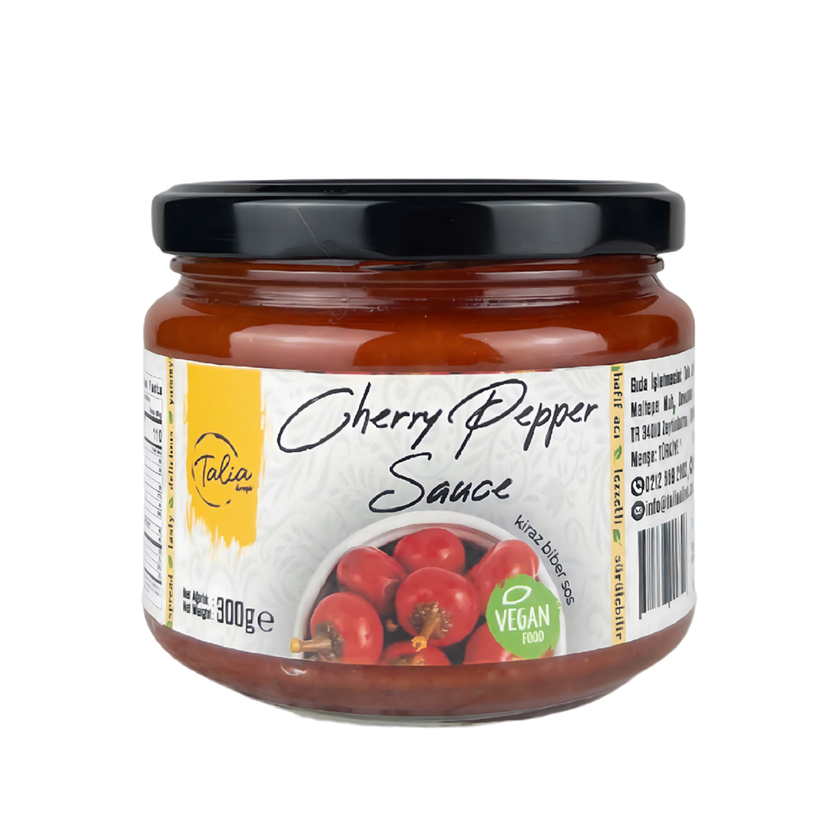 Talia Cherry Pepper (Kiraz Biberi) Sos 300 G