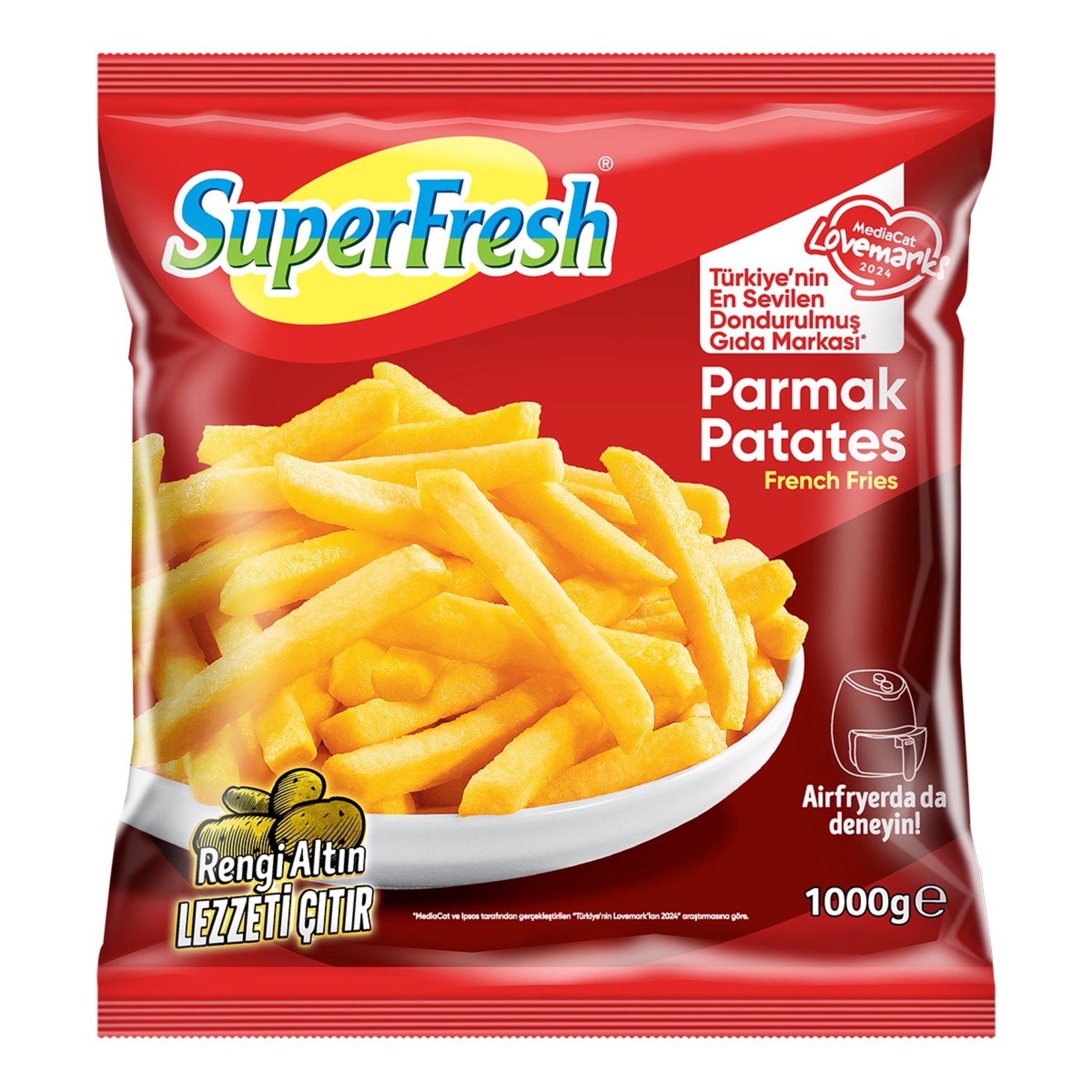 SuperFresh Parmak Patates 1 Kg
