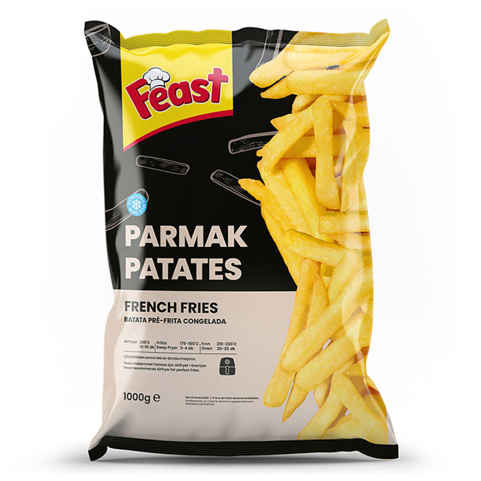 Feast Parmak Patates 1 Kg