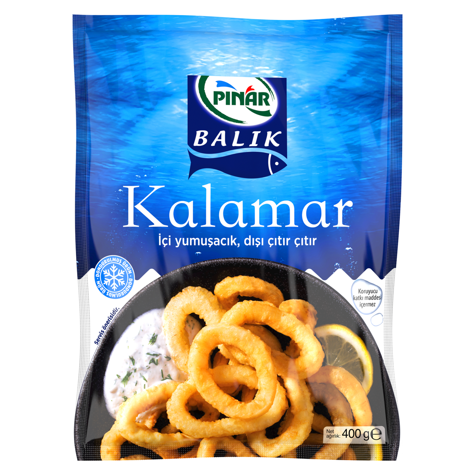 Pınar Kalamar Halka 400 G