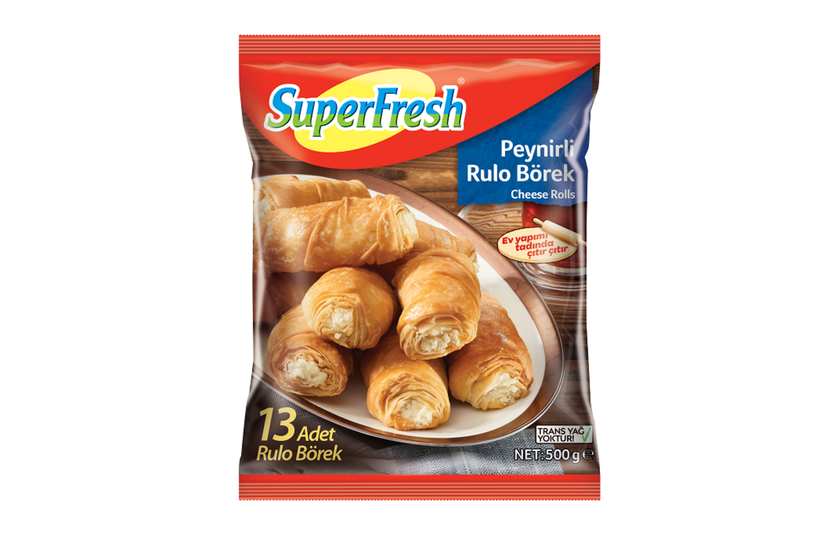 Superfresh Peynirli Rulo Börek 500 G