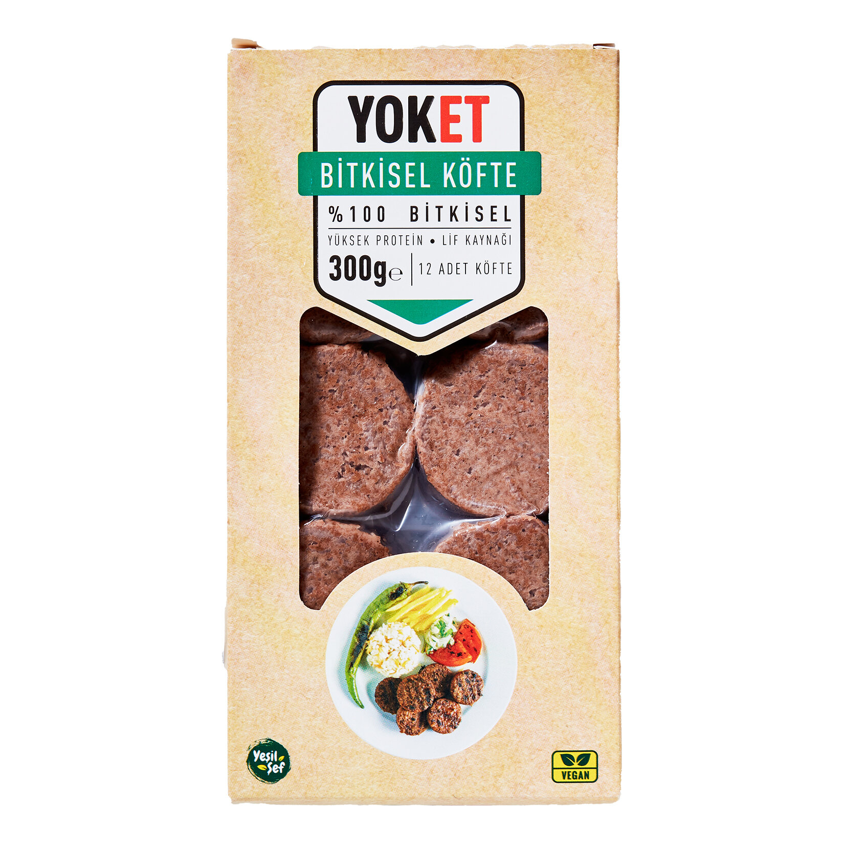 Yoket Bitkisel Vegan Köfte 300G