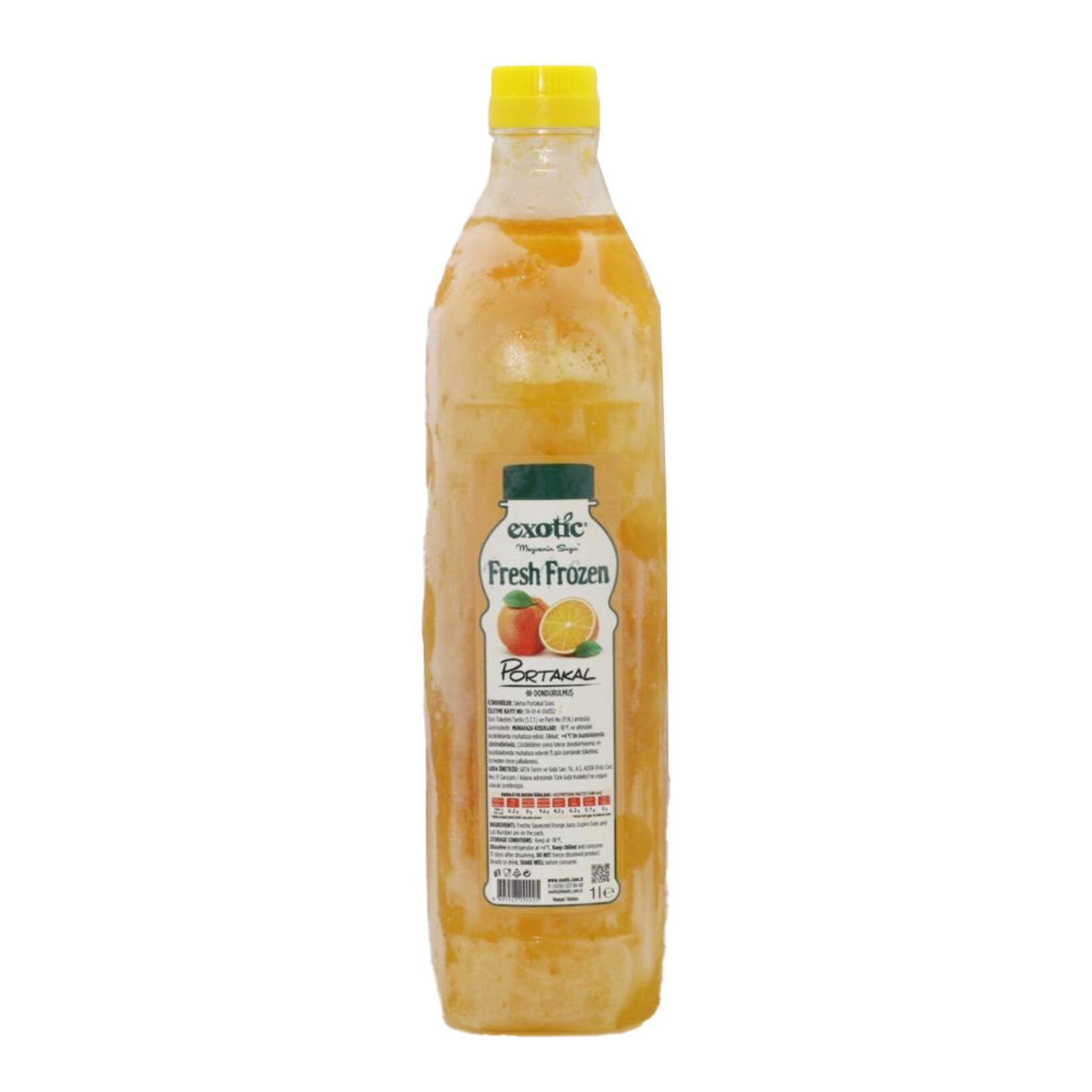 Exotic Fresh Frozen Portakal Suyu 1000 Ml