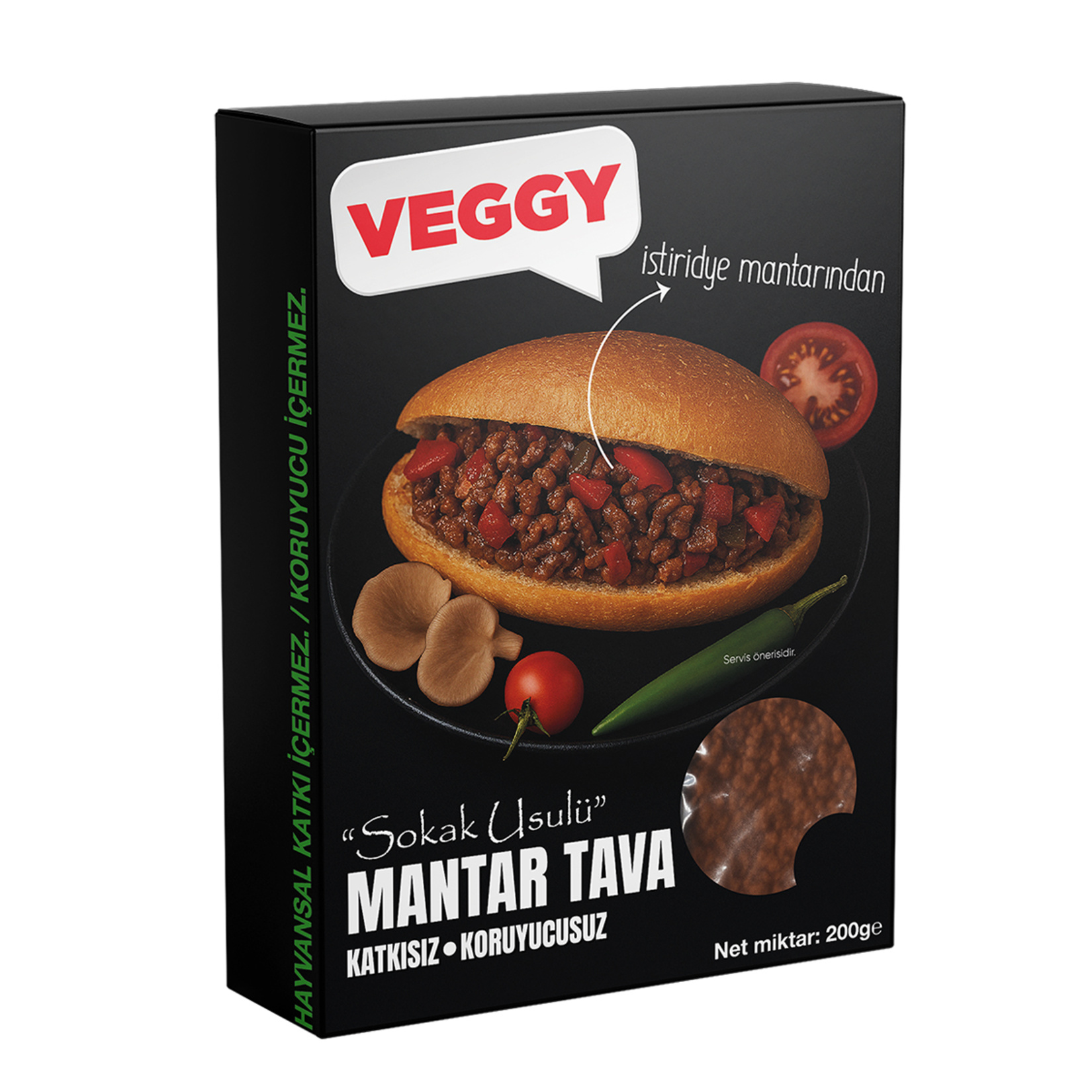 Veggy Sokak Usulü Mantar Tava 200 G