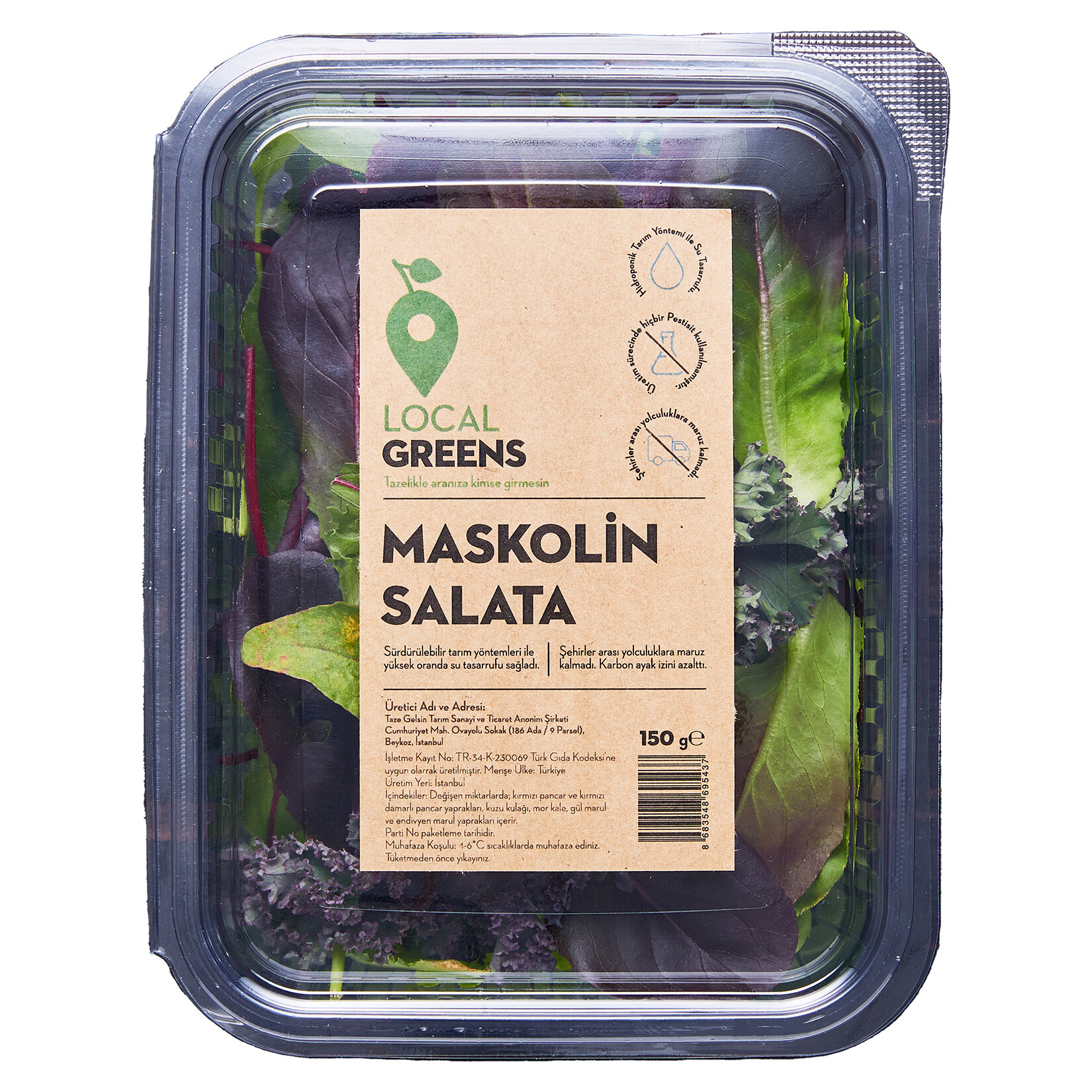Local Greens Maskolin Salata 150G Paket