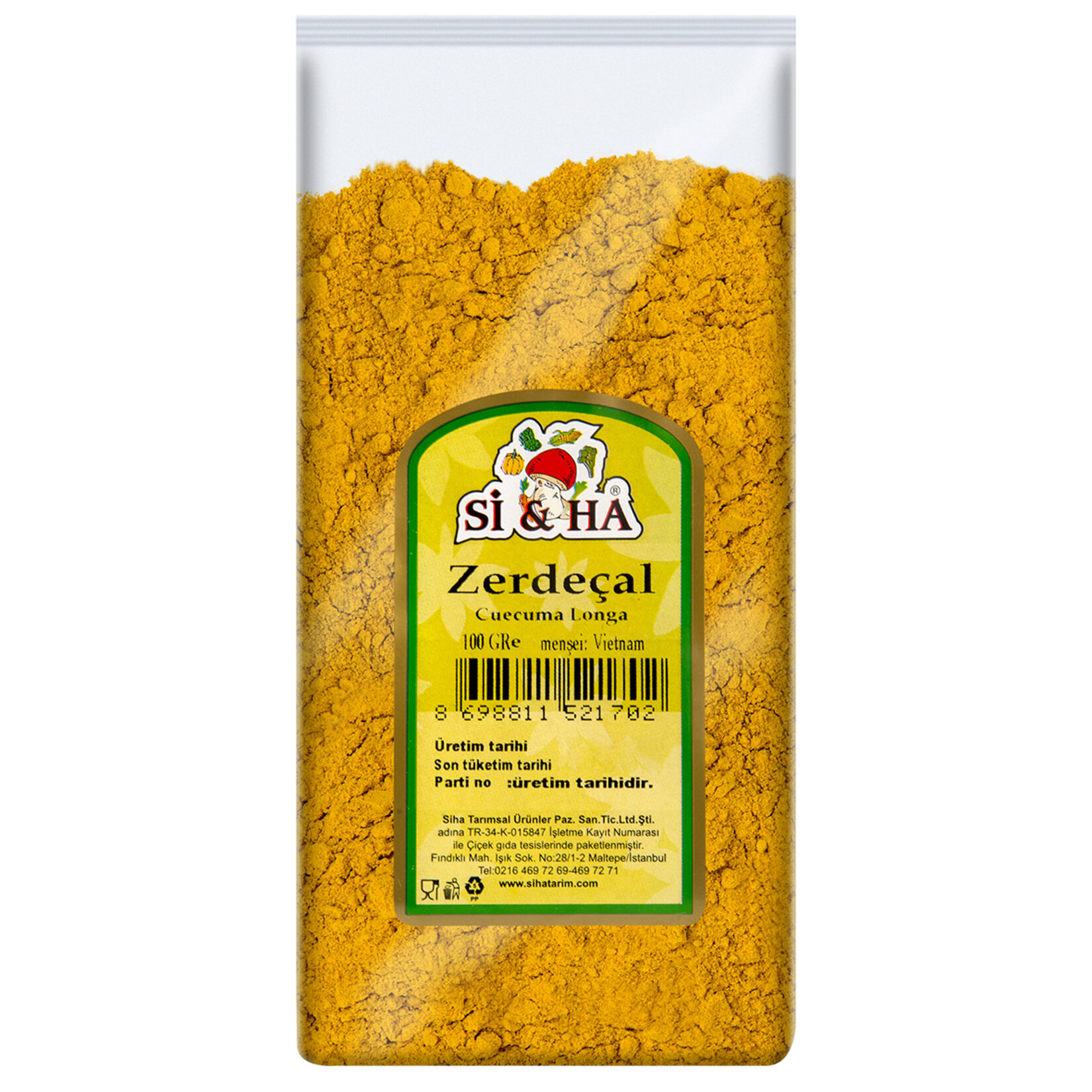 Zerdeçal Toz 100 G