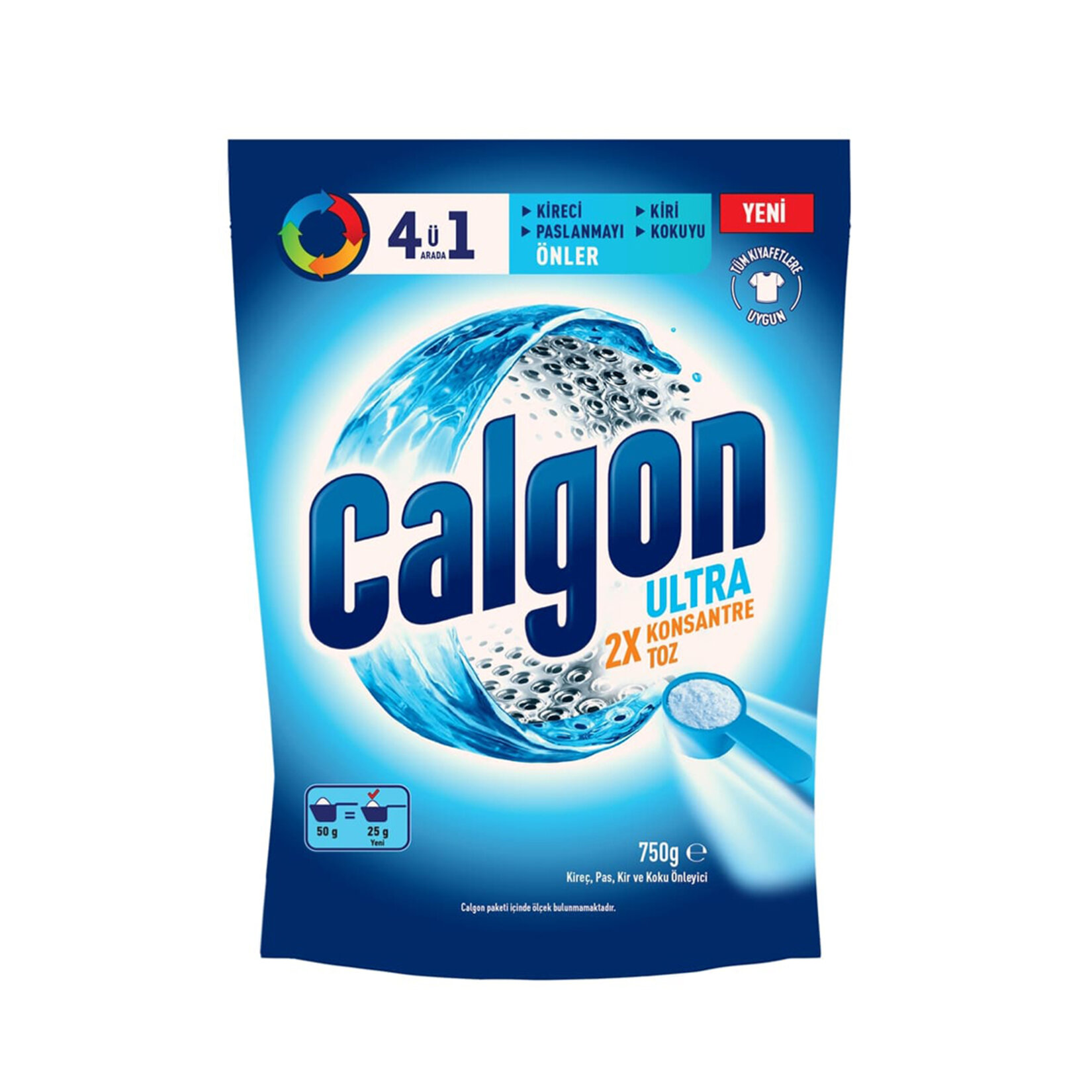 Calgon Ultra Konsa. Çam. Mak. Kireç Önleyici 750G