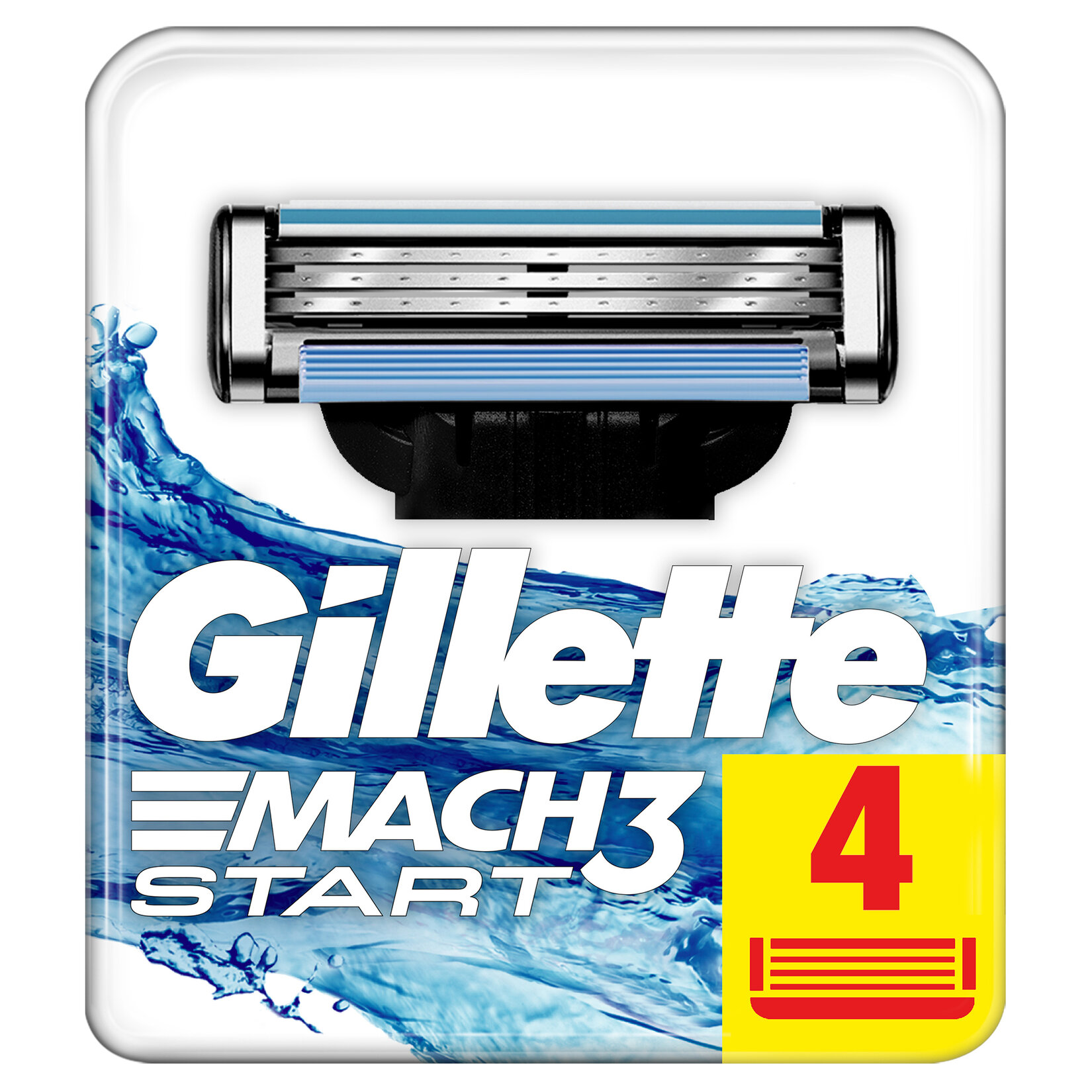Gillette Mach3 Start Yedek Tıraş Bıçağı 4 Adet