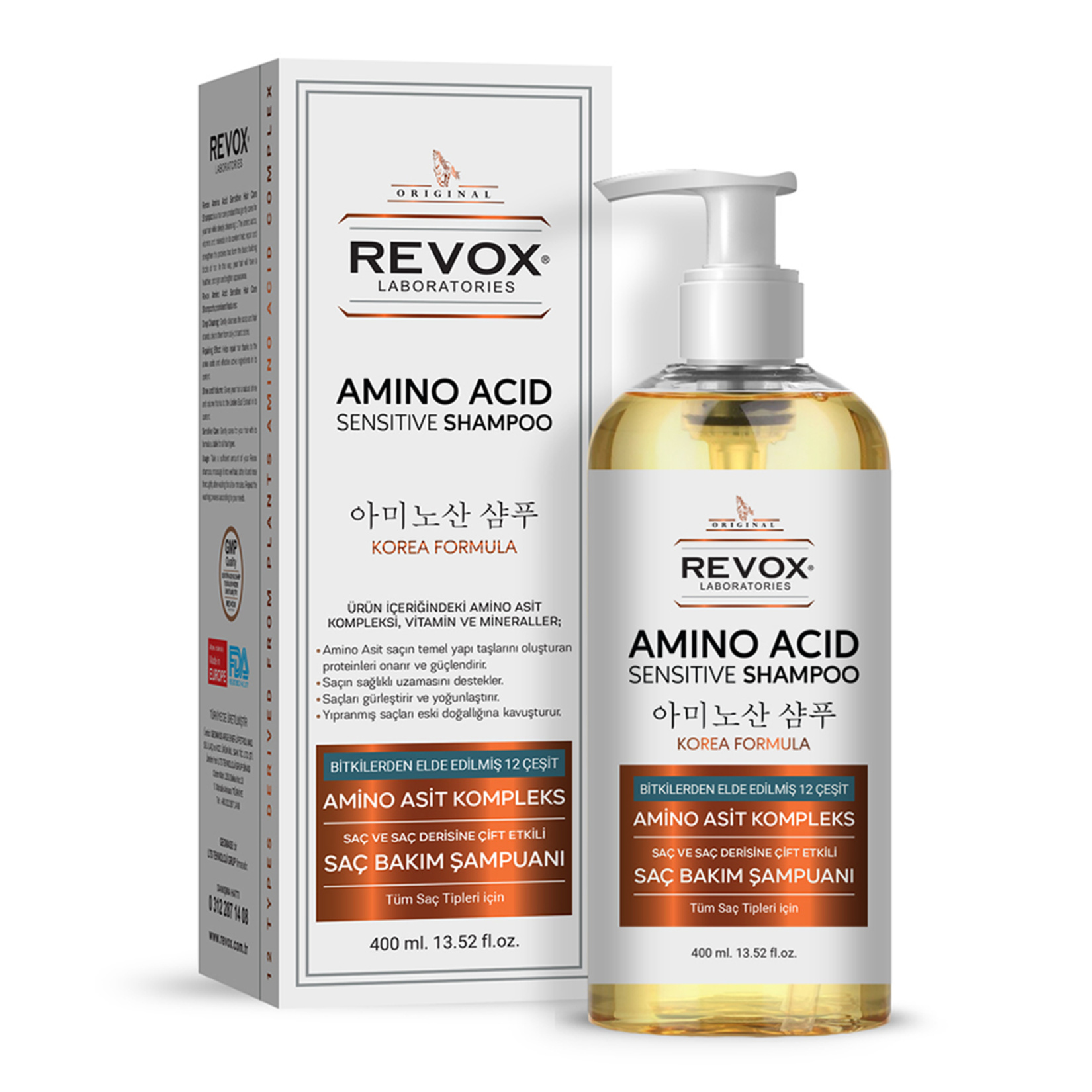 Revox Amıno Acıd Sensıtıve Şampuan 400 Ml