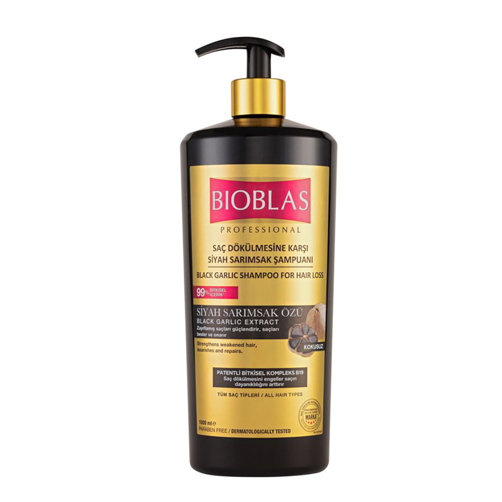 Bioblas Siyah Sarımsak Şampuanı 1 L