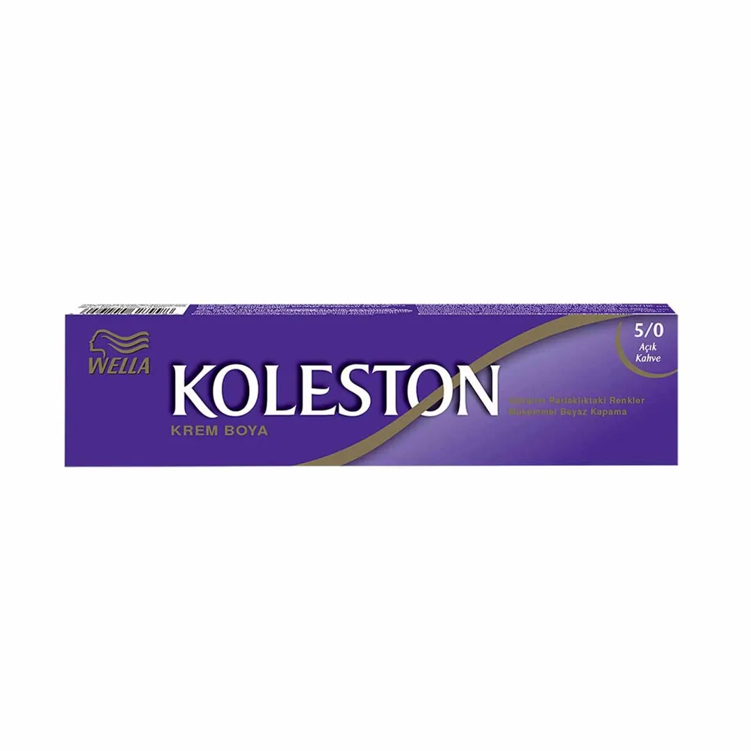 Wella Koleston Single Tüp Boya 5/0 Açık Kahve