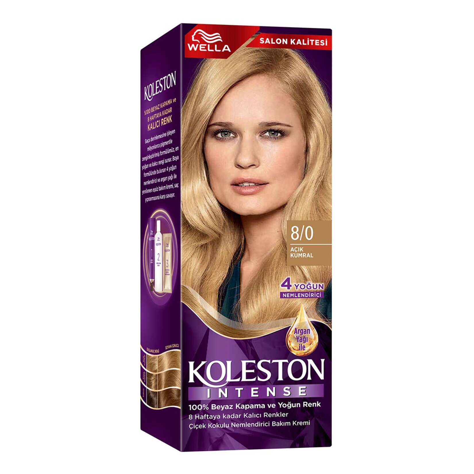 Wella Koleston Intense Saç Boyası 8/0 Sarı