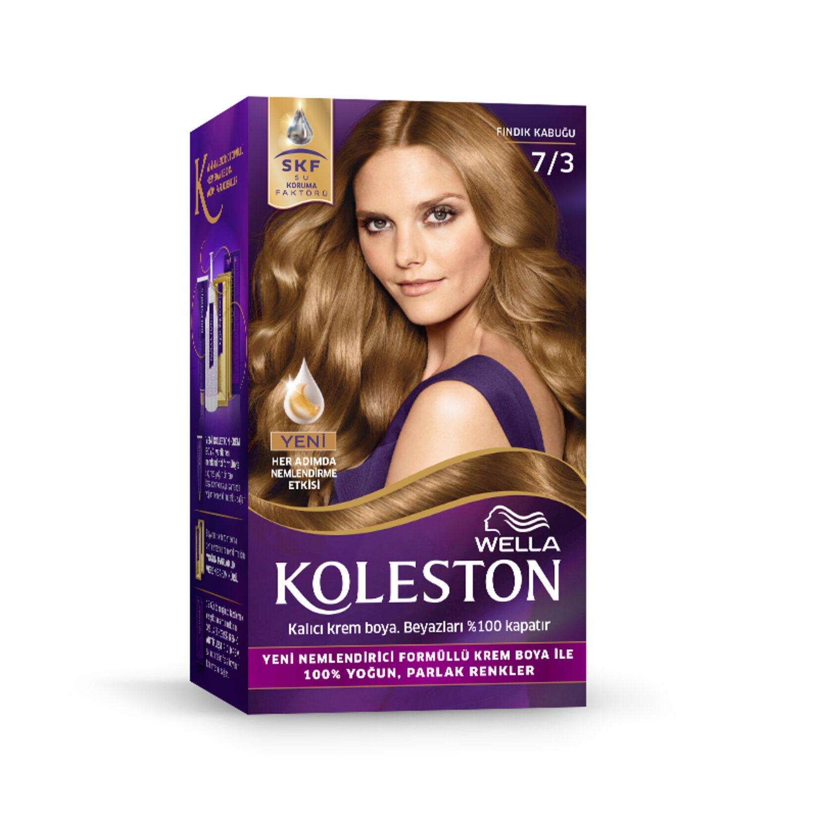 Koleston Set Saç Boyası 7/3 Fındık Kabuğu 218 Ml