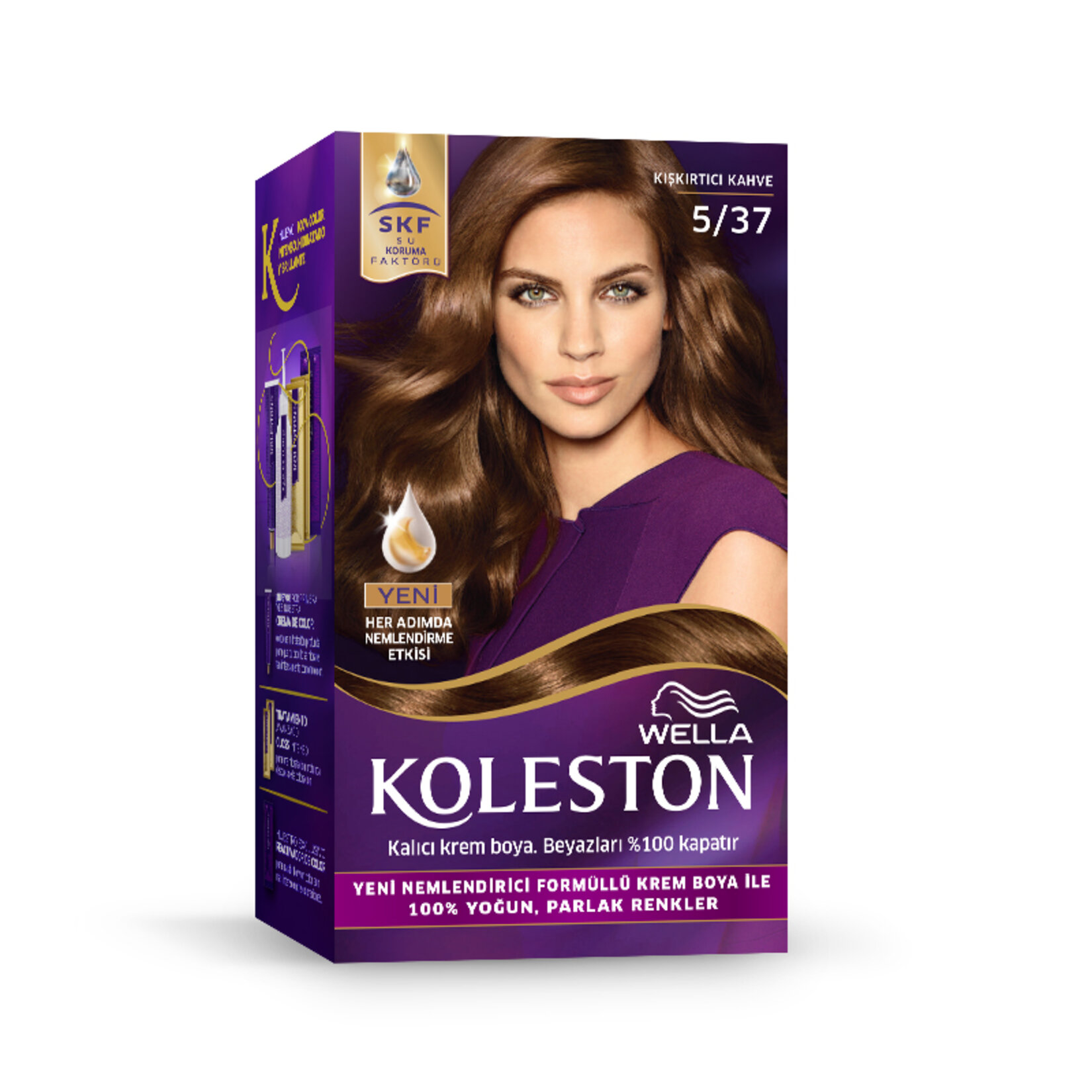 Koleston Set Saç Boyası 5/37 Kışkırtıcı Kahve