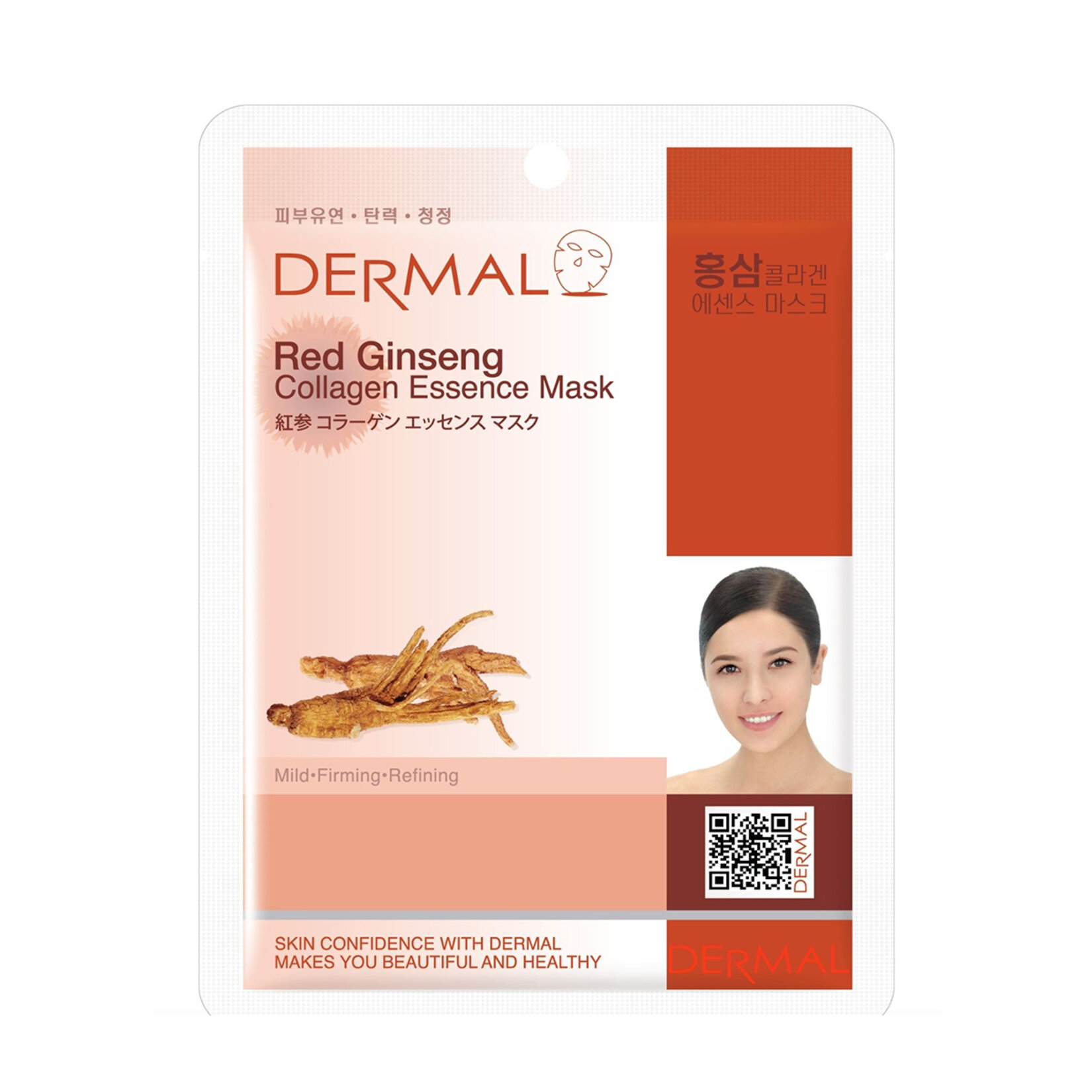 Dermal Kırmızı Ginseng Özlü Kolajen Maske 23G