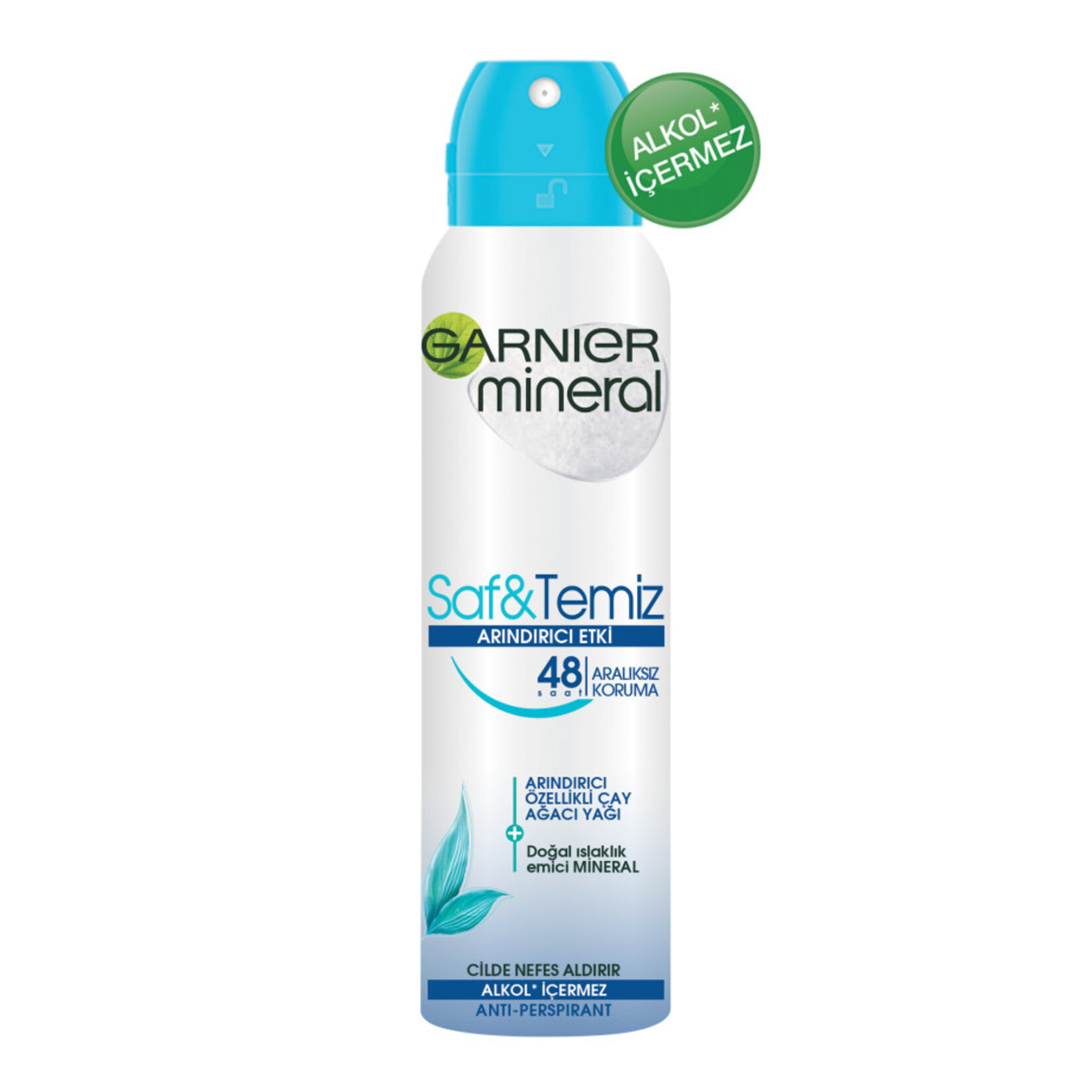 Garnier Mineral Saf&Temiz Sprey Deodorant 150 Ml